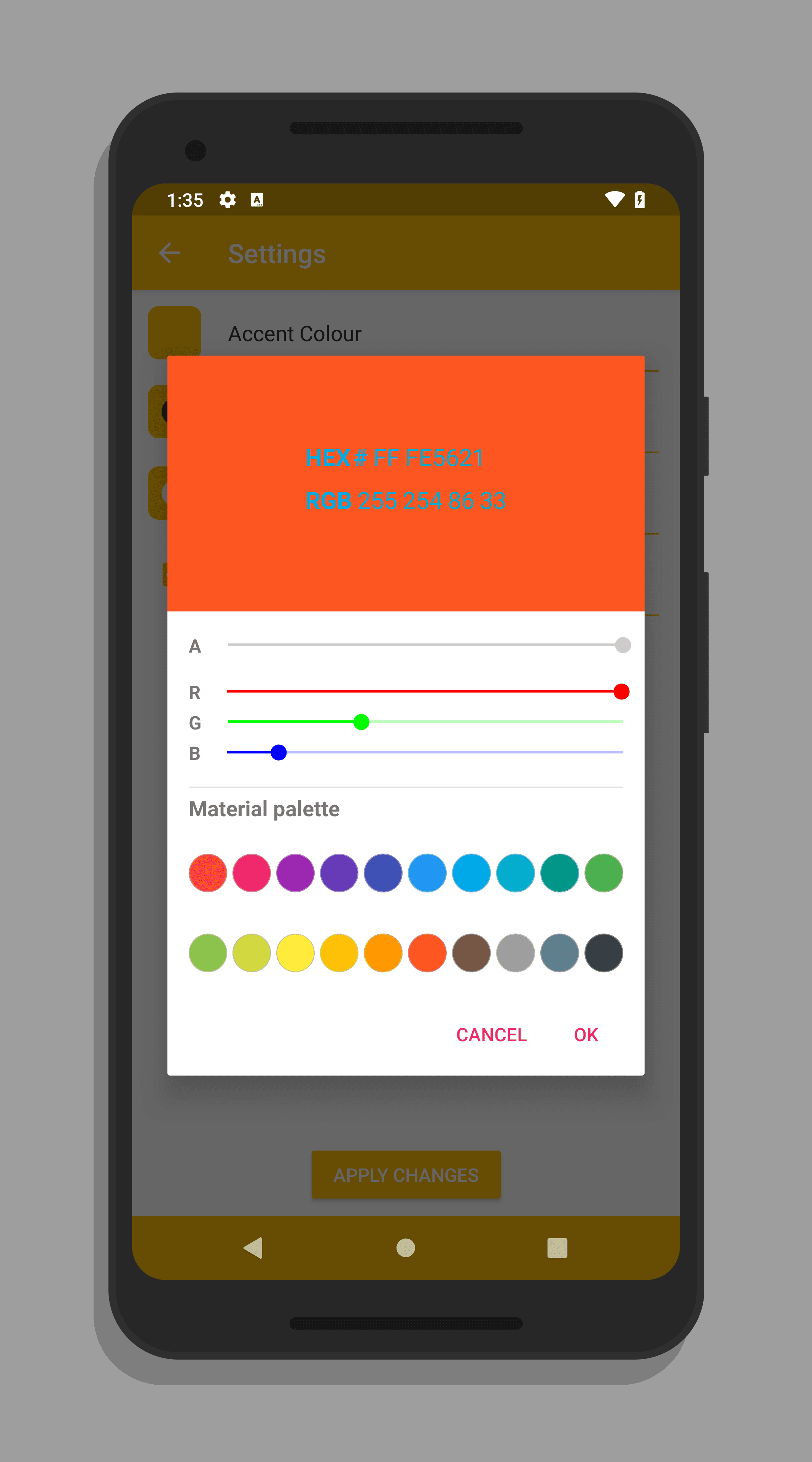 Скриншот 4 — Simple Material Notes