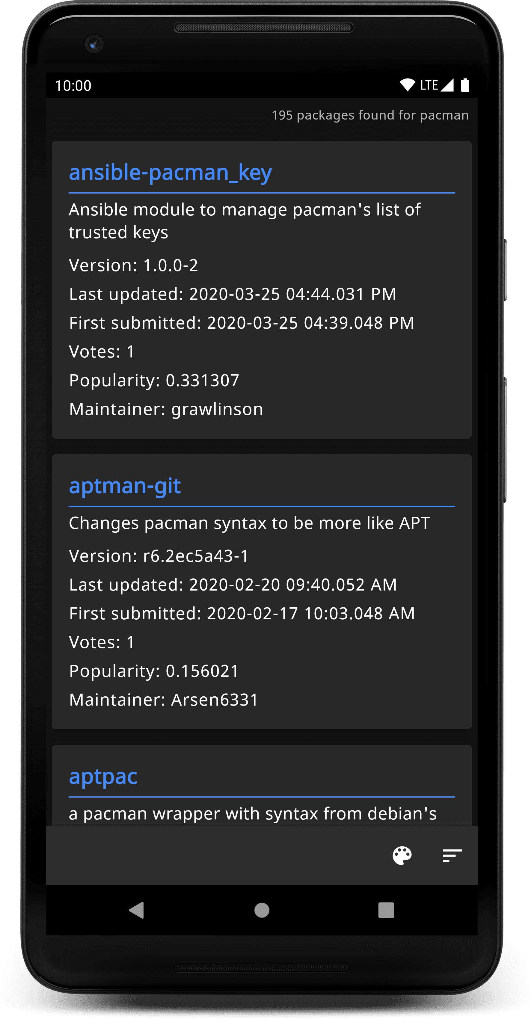 Скриншот 4 — AURdroid