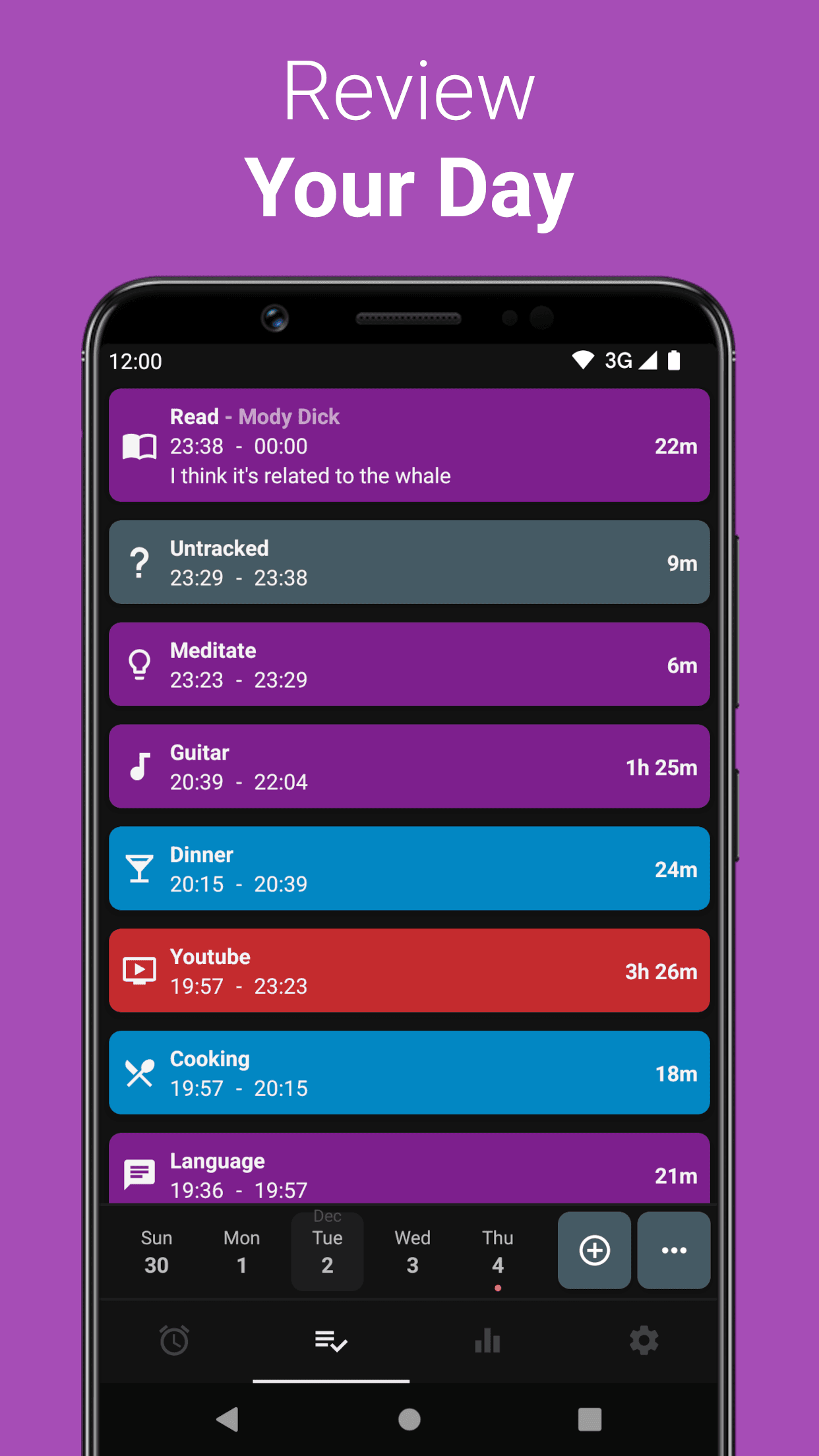 Скриншот 2 — Simple Time Tracker