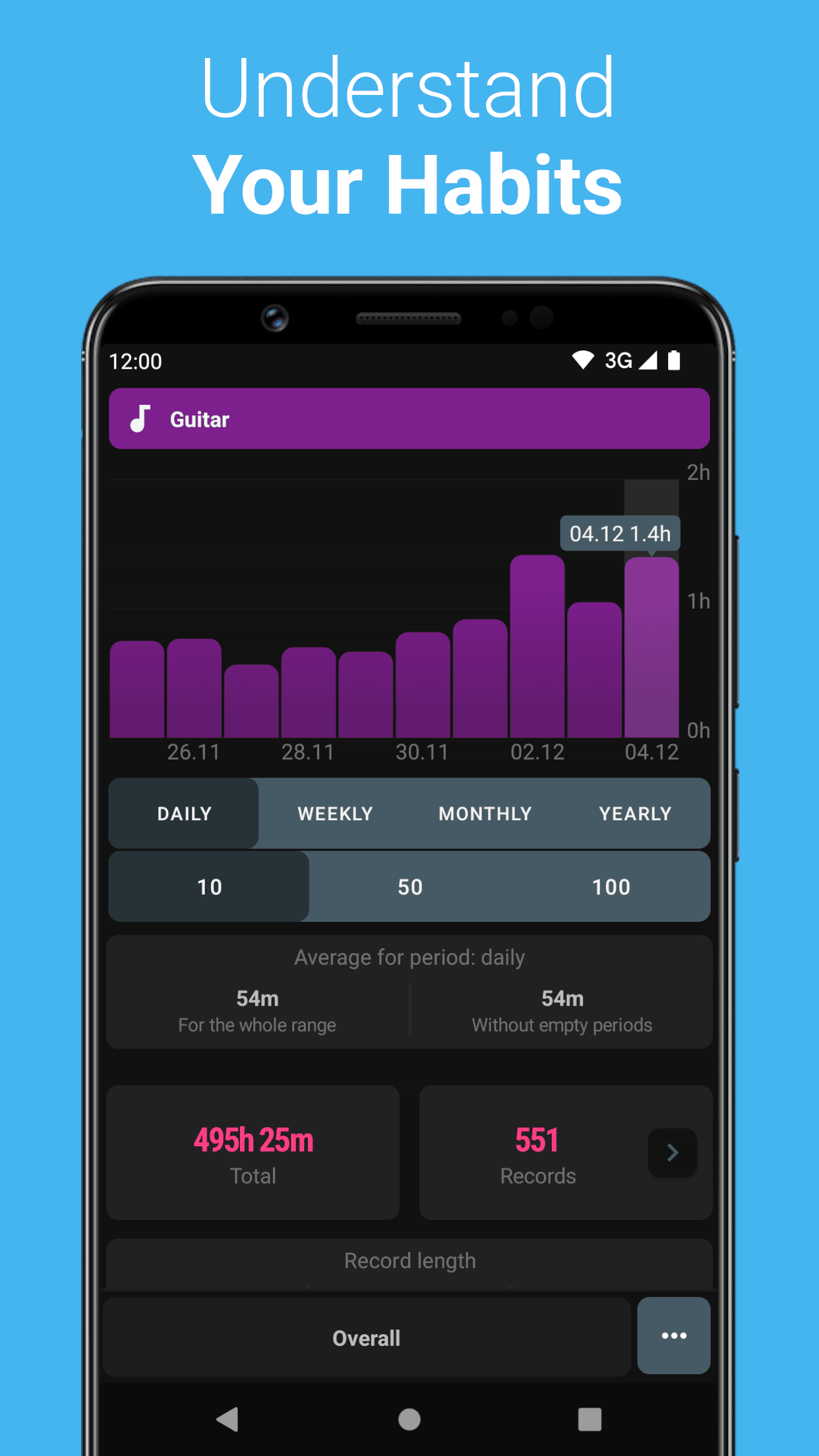 Скриншот 4 — Simple Time Tracker