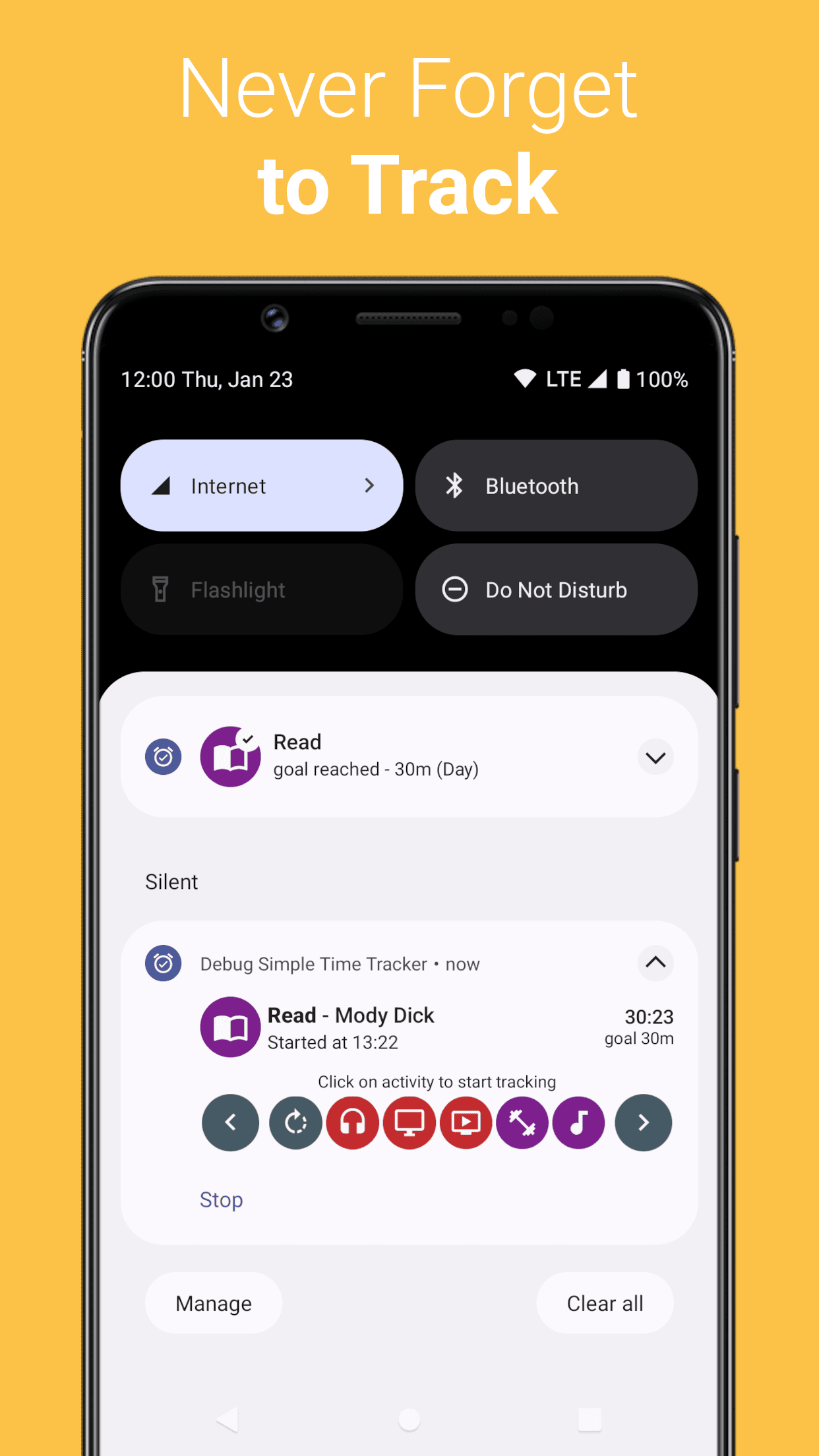 Скриншот 6 — Simple Time Tracker