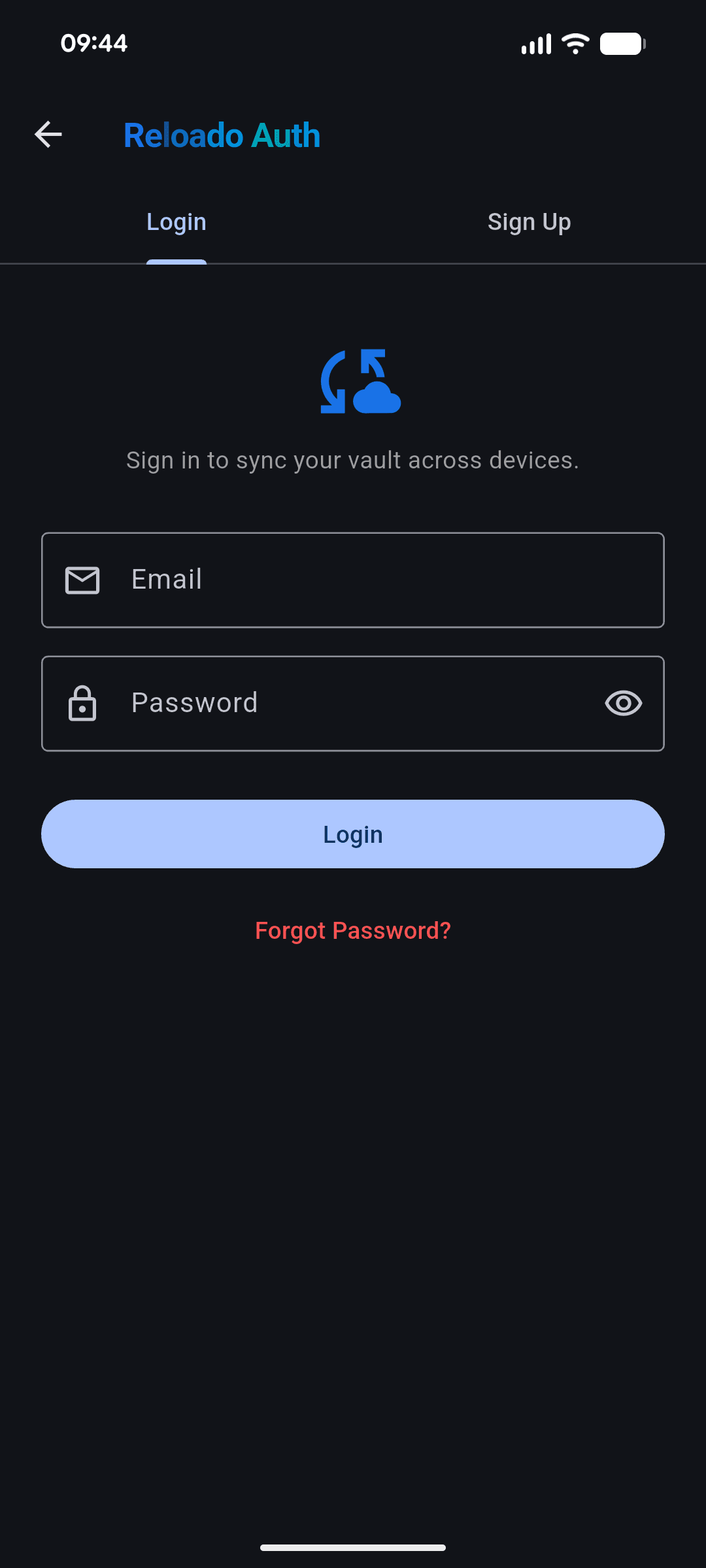 Скриншот 4 — Reloado Auth - 2FA Authenticator