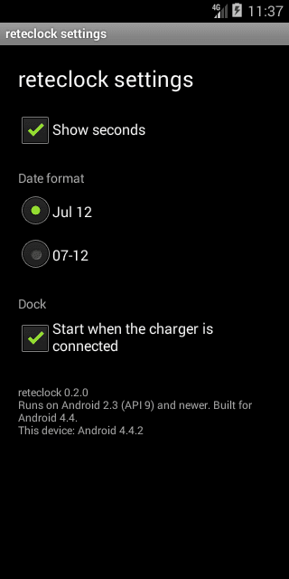 Скриншот 6 — ReteClock