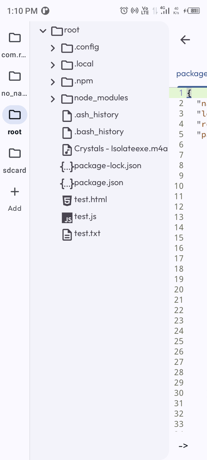 Скриншот 4 — Xed-Editor