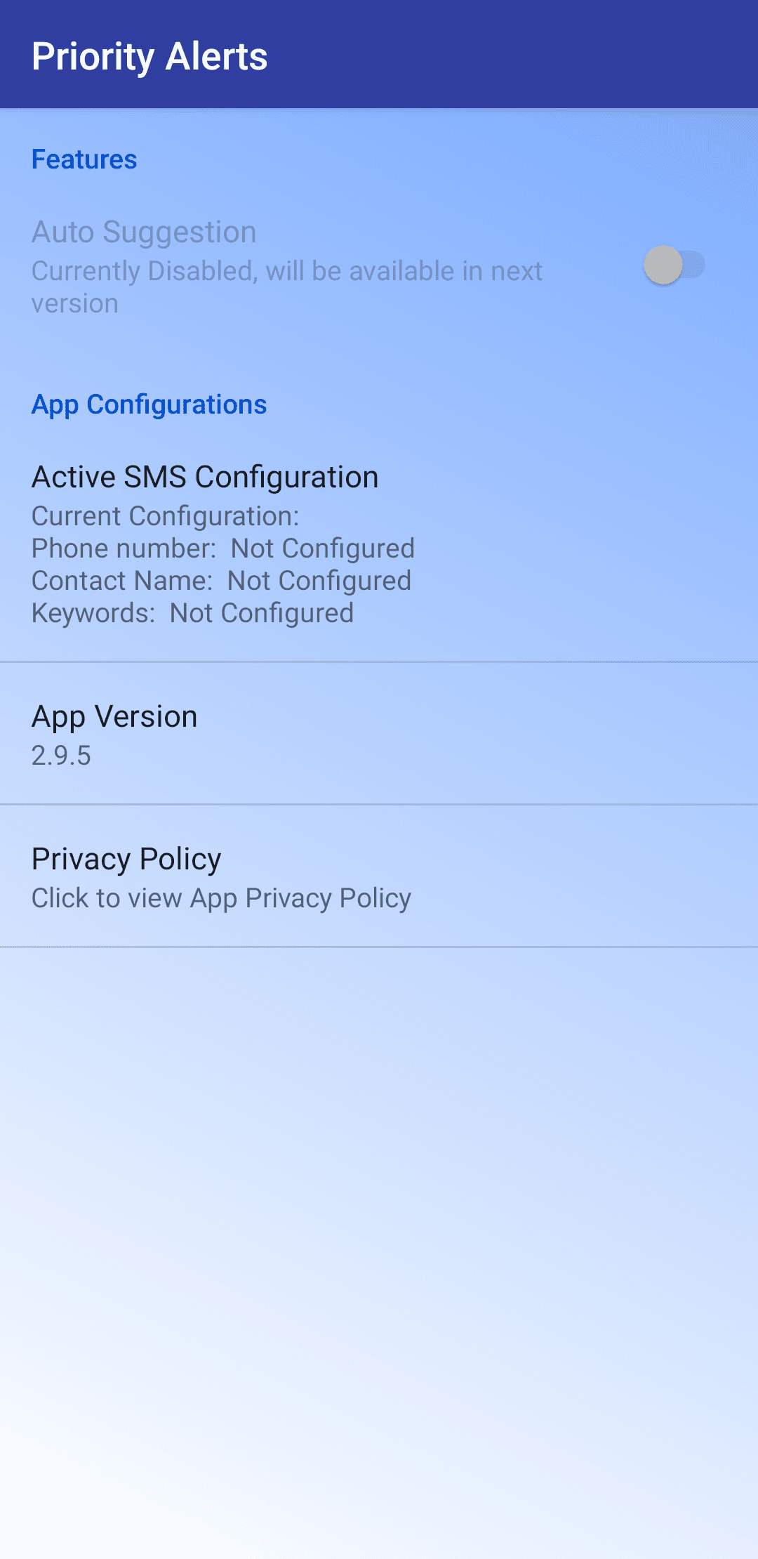 Скриншот 4 — Priority Alerts