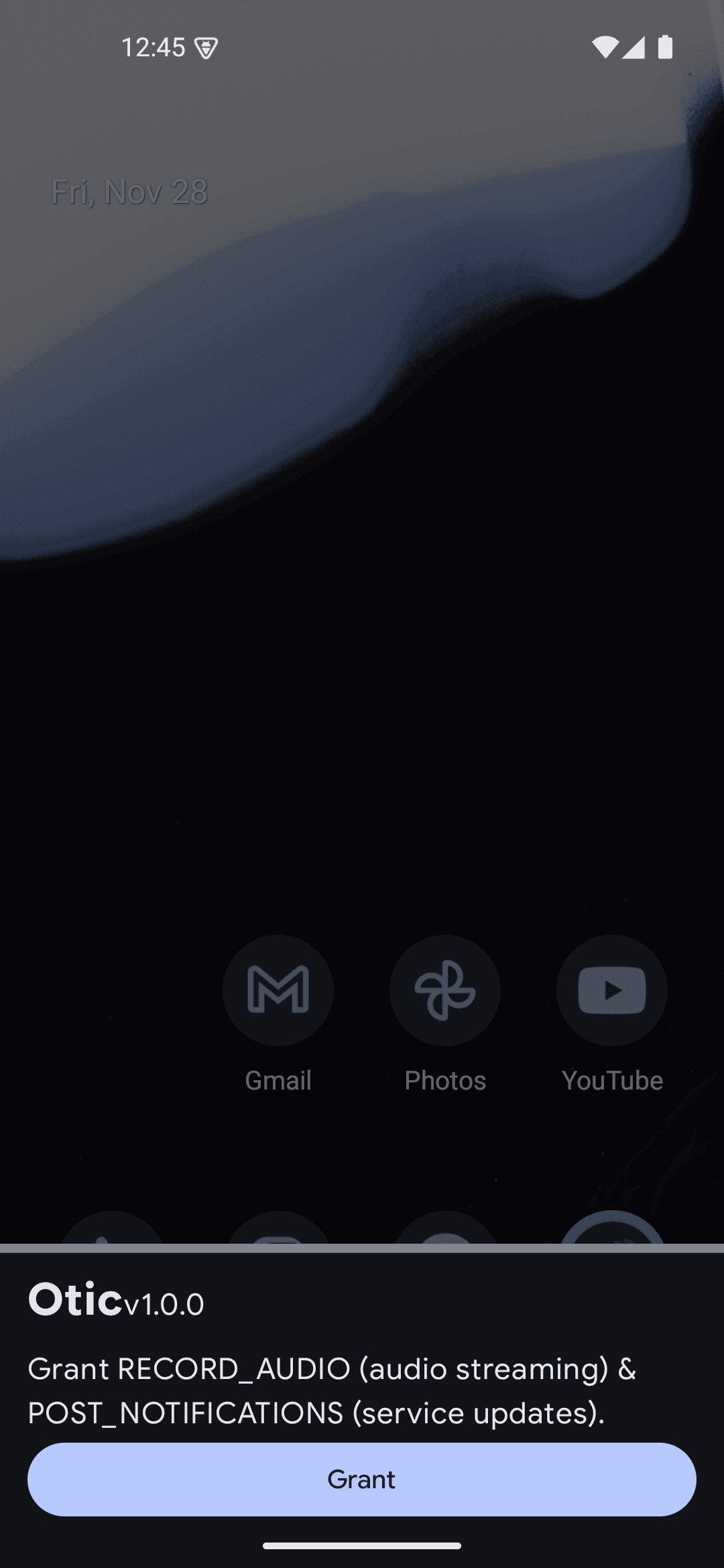 Скриншот 1 — Otic
