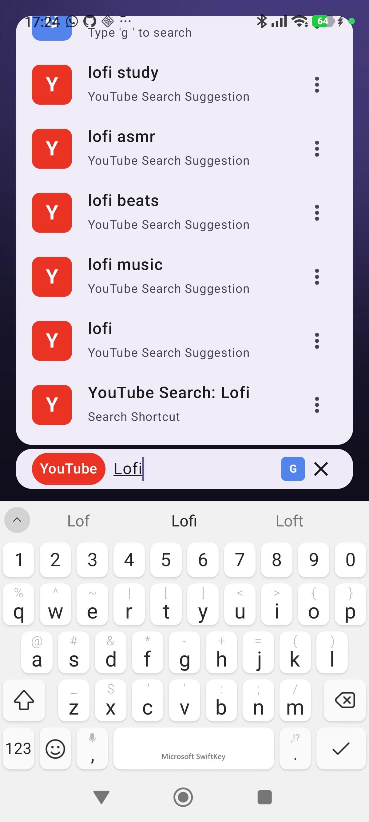 Скриншот 2 — SearchLauncher