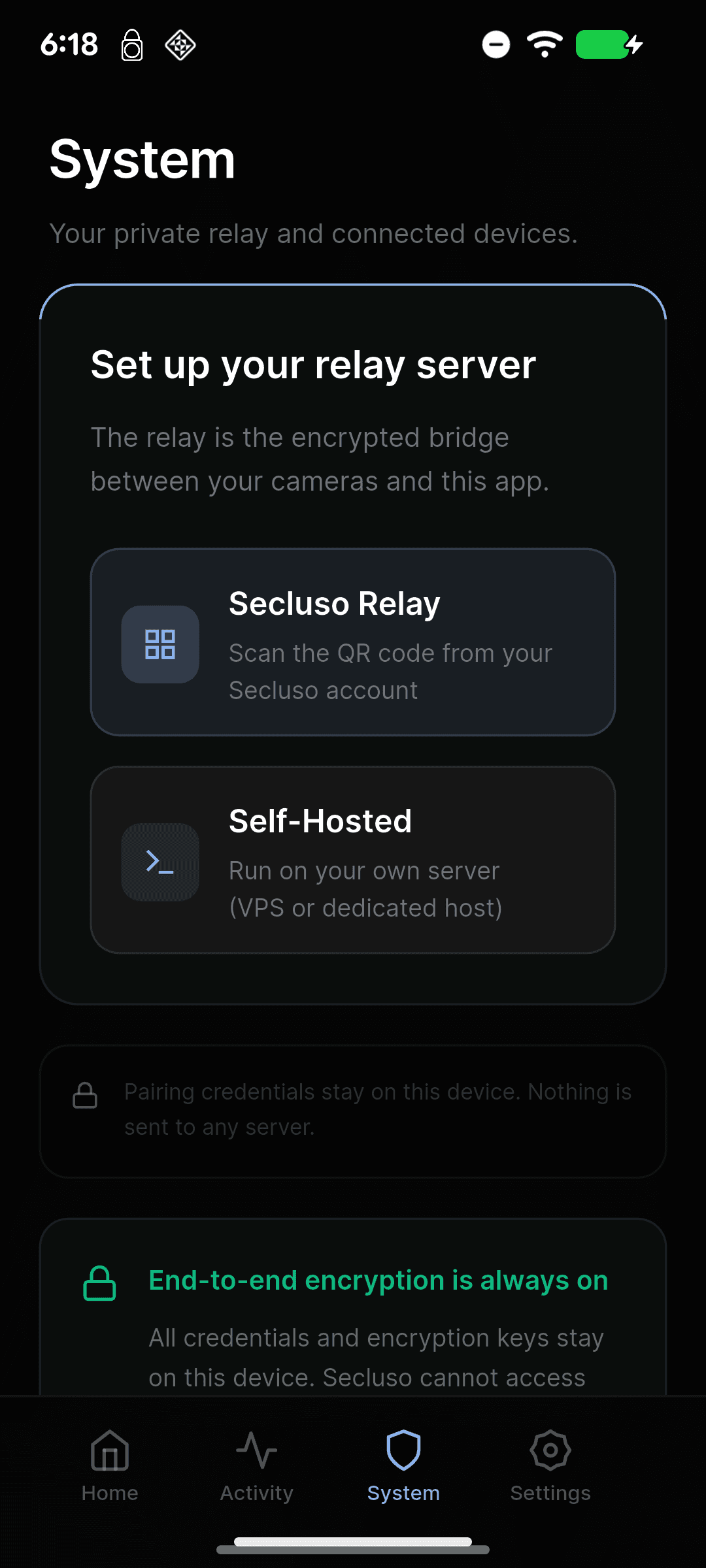 Скриншот 2 — Secluso