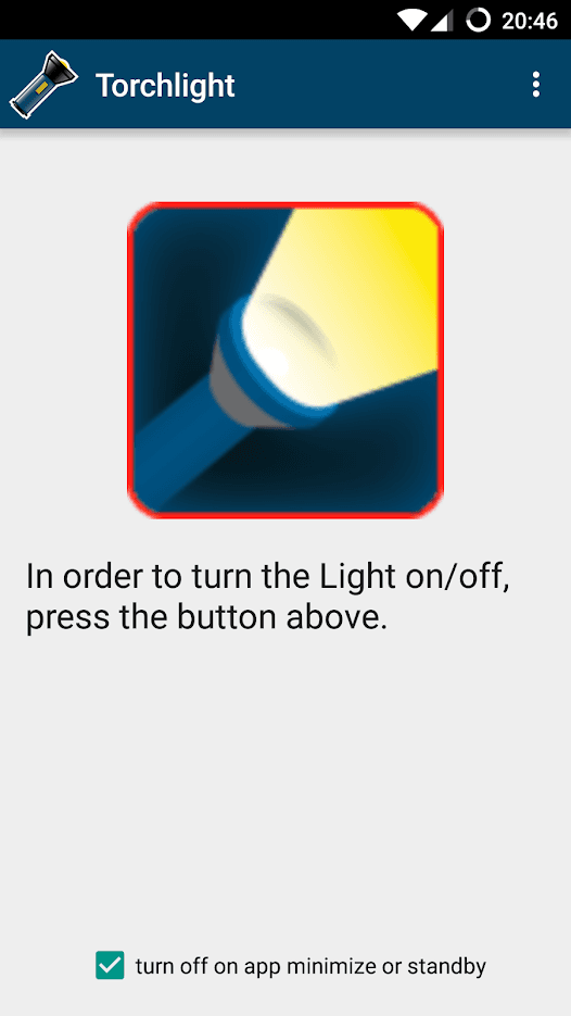 Скриншот 1 — Torchlight (Privacy Friendly)
