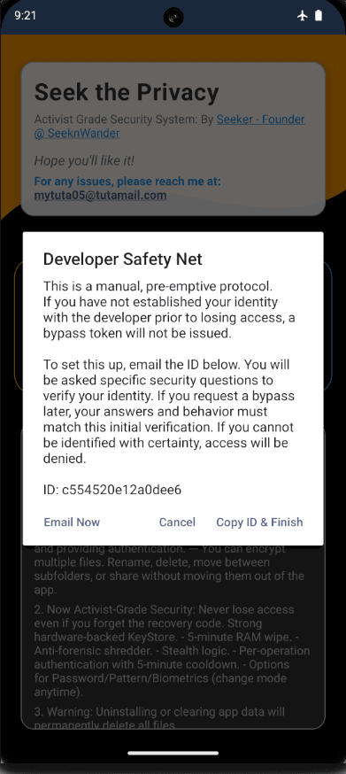 Скриншот 8 — SeekPrivacy