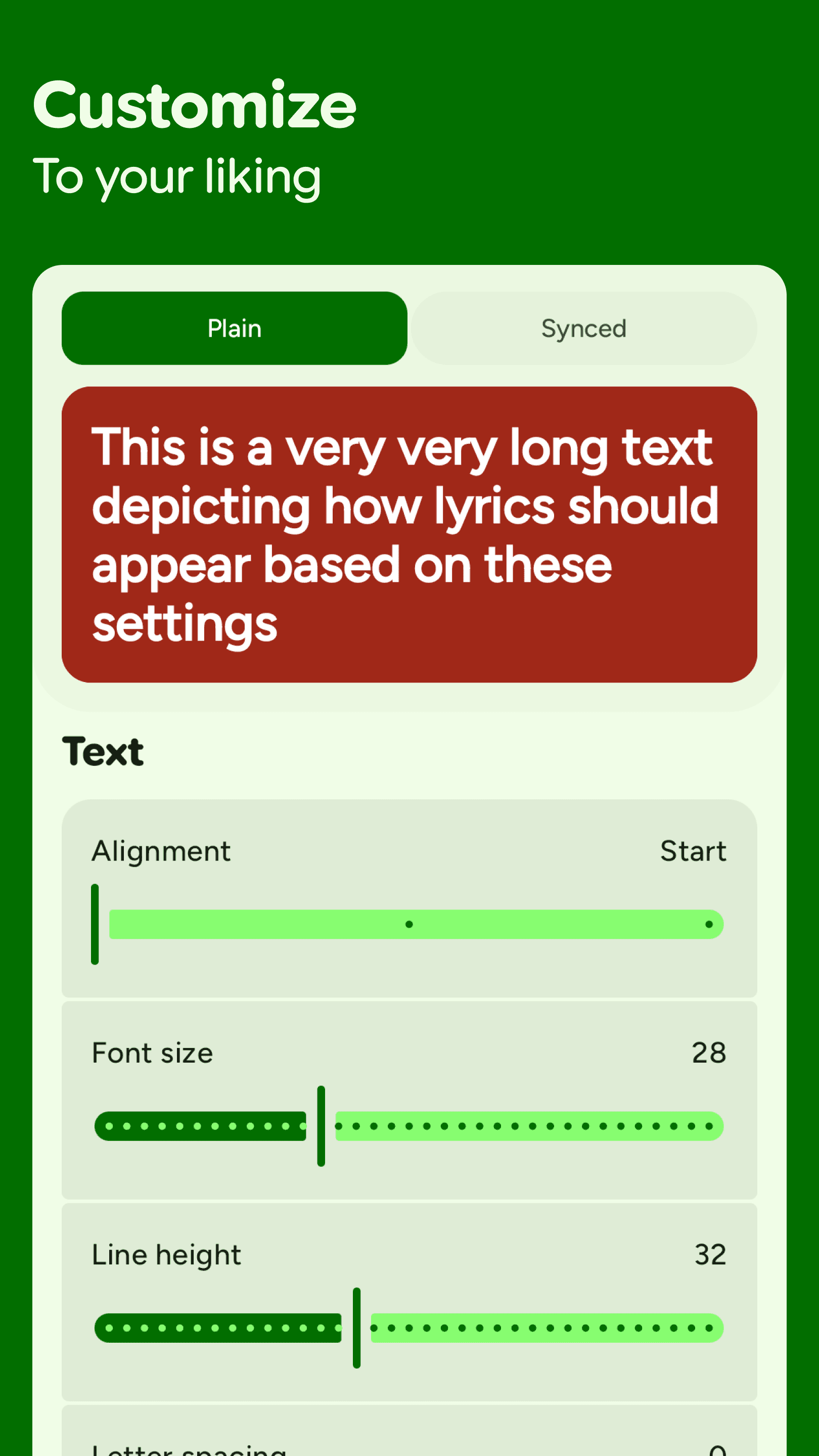 Скриншот 5 — Rush - Lyrics App