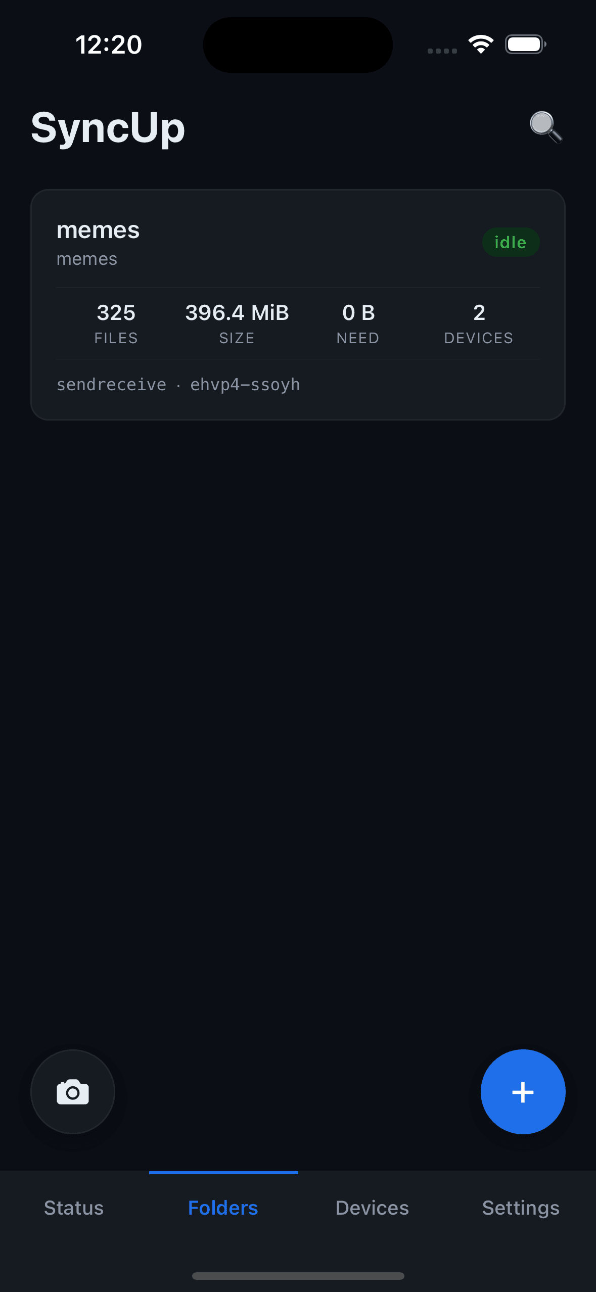 Скриншот 2 — SyncUp