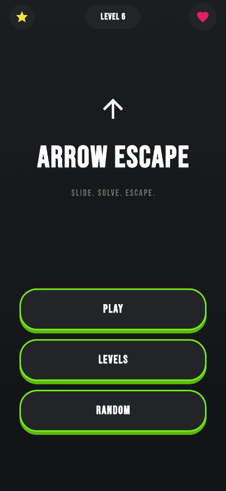 Скриншот 1 — Arrow Escape: Infinite Puzzle