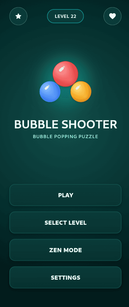 Скриншот 1 — Bubble Shooter