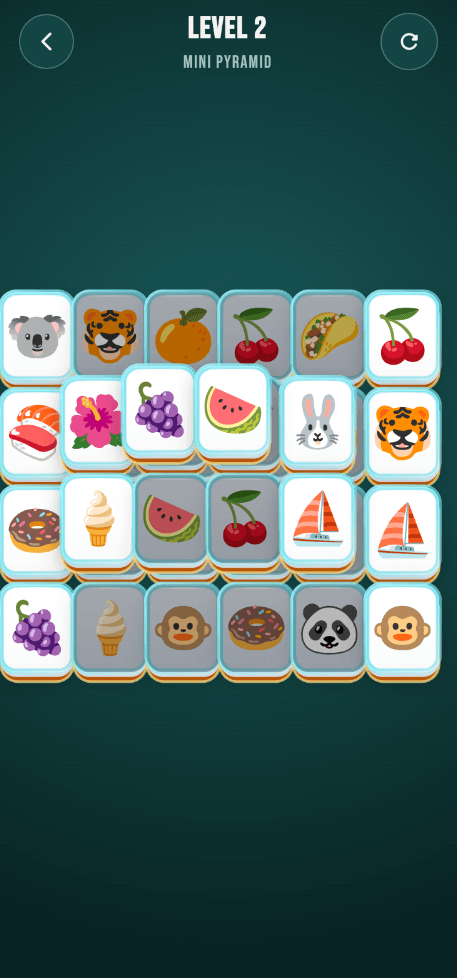 Скриншот 2 — Mahjong Solitaire