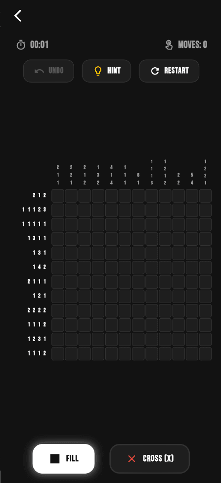 Скриншот 4 — Nonogram