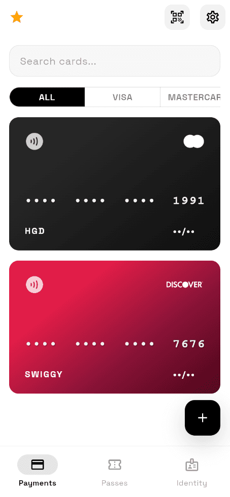 Скриншот 1 — Wallet