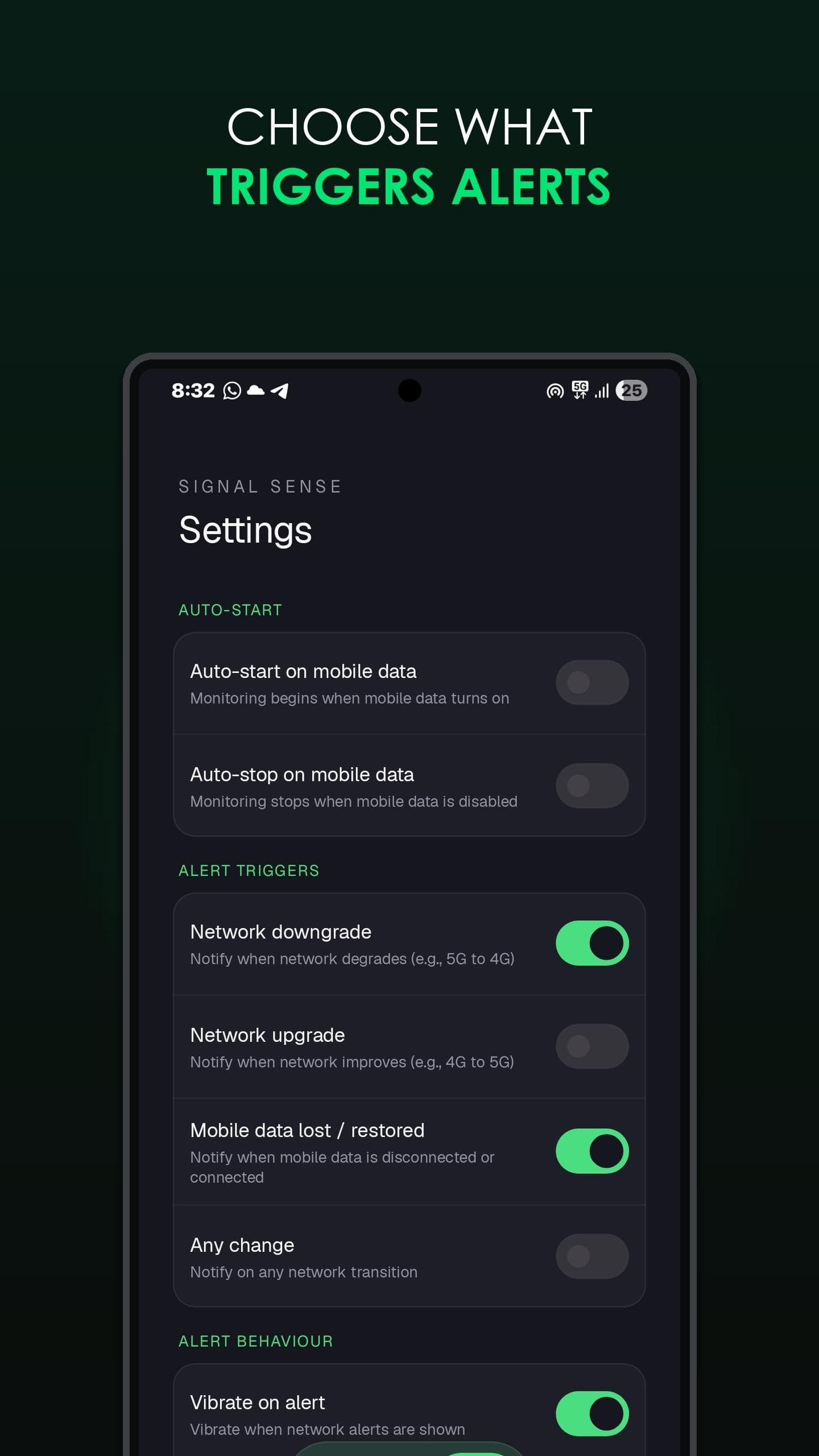 Скриншот 6 — SignalSense – Network Switch Alerts
