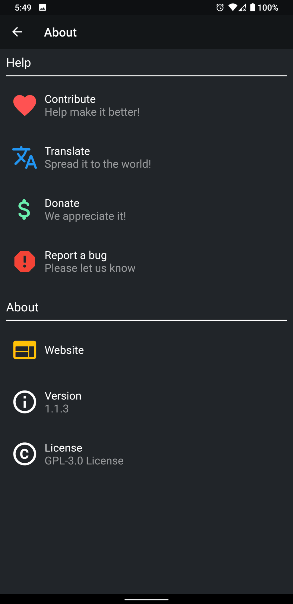 Скриншот 4 — SimplyTranslate Mobile
