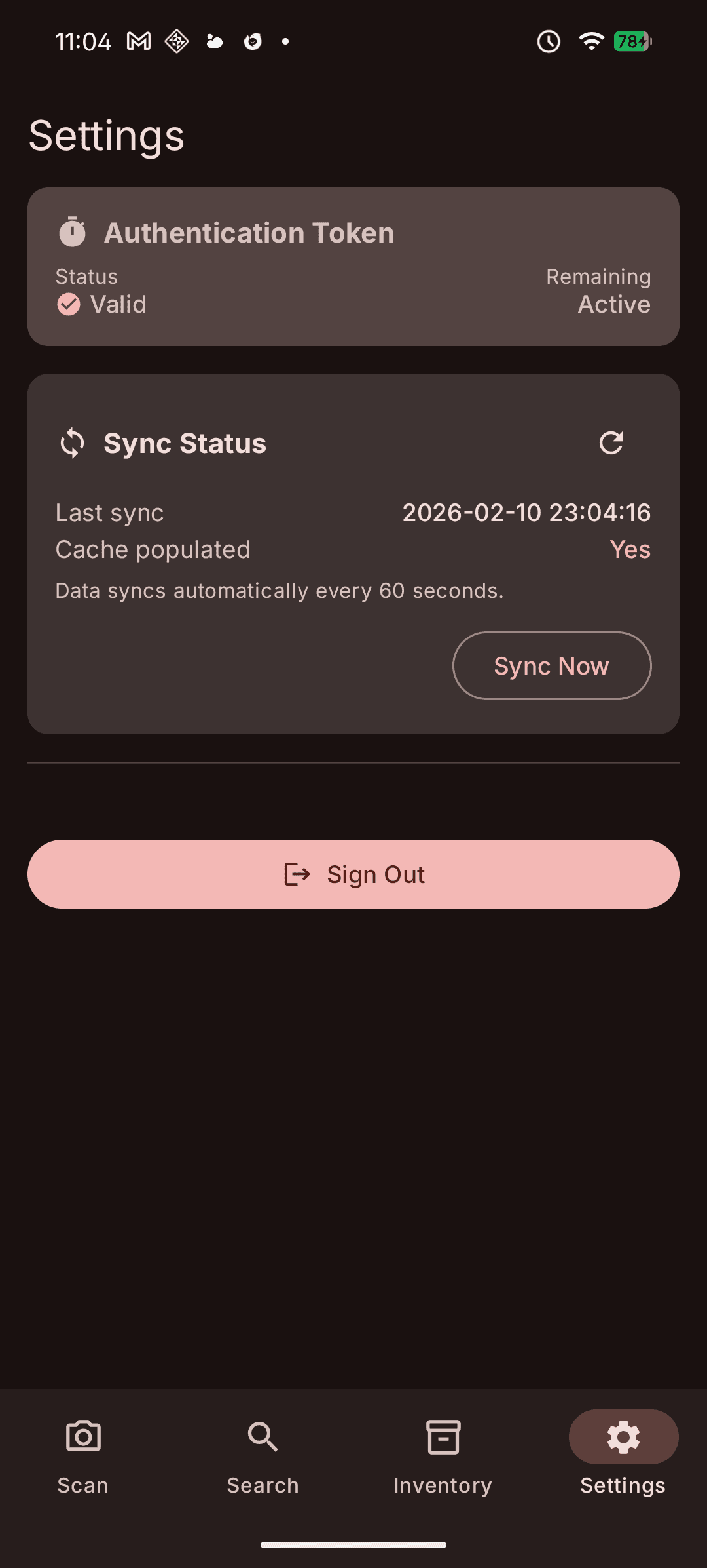 Скриншот 2 — warecache