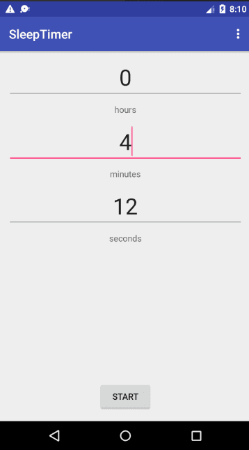 Скриншот 1 — SleepTimer