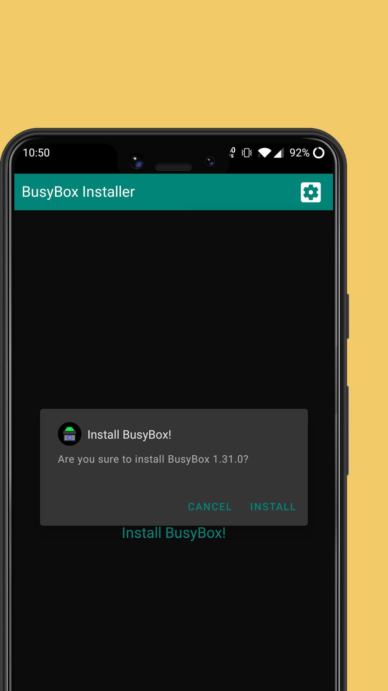 Скриншот 2 — BusyBox Installer