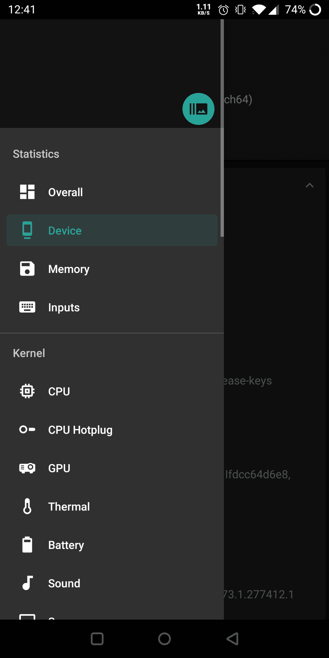 Скриншот 2 — SmartPack-Kernel Manager
