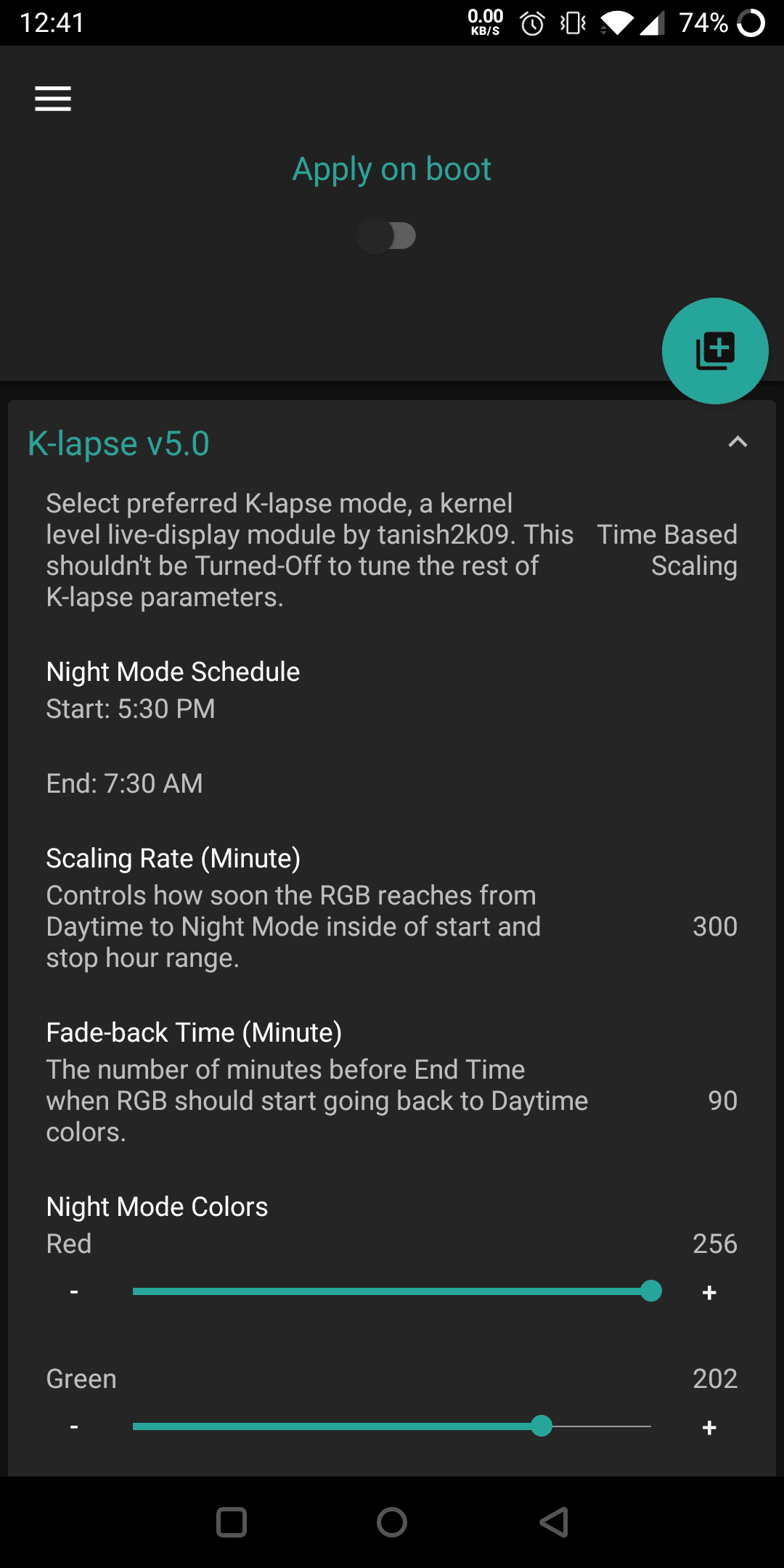 Скриншот 5 — SmartPack-Kernel Manager