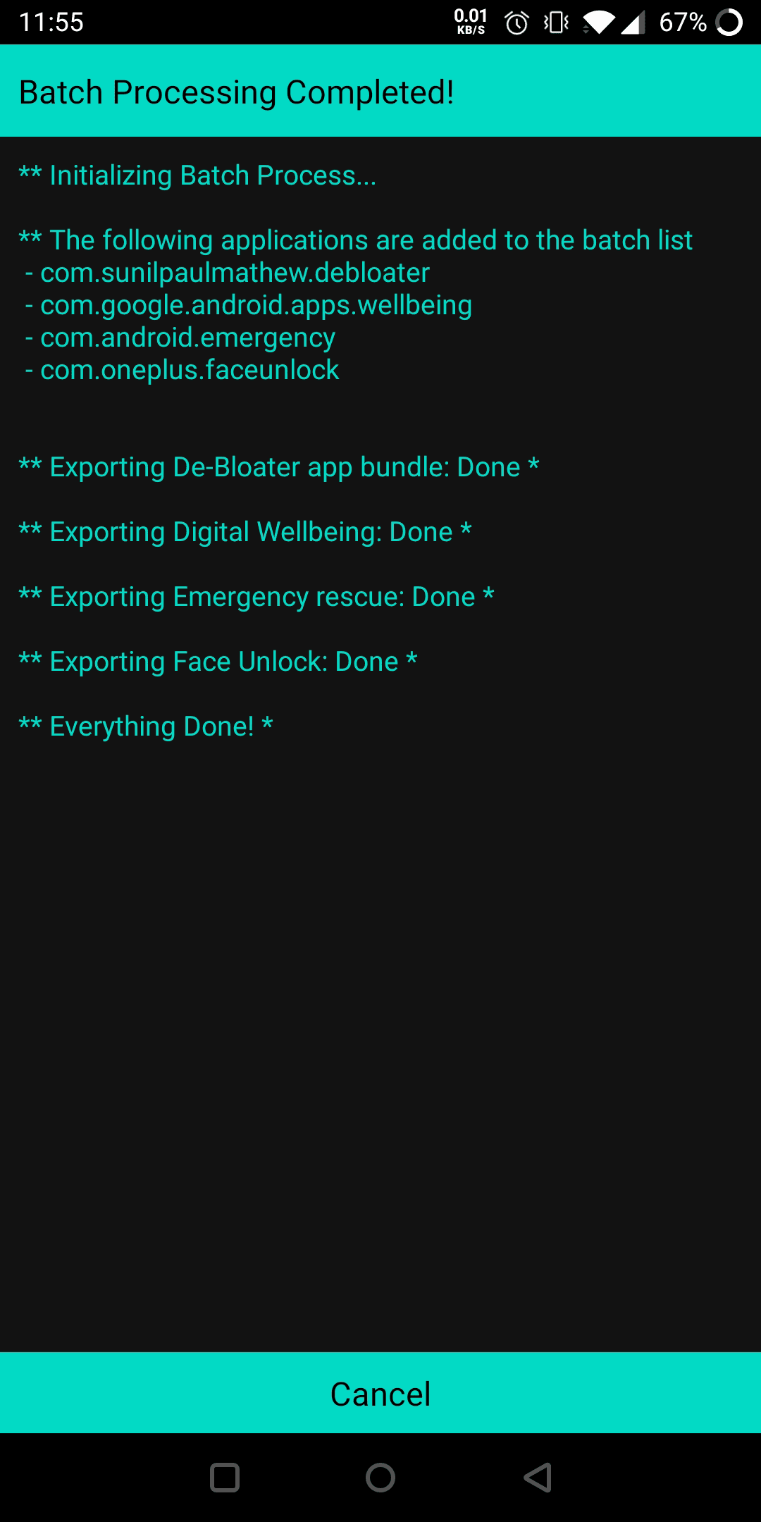 Скриншот 4 — Package Manager