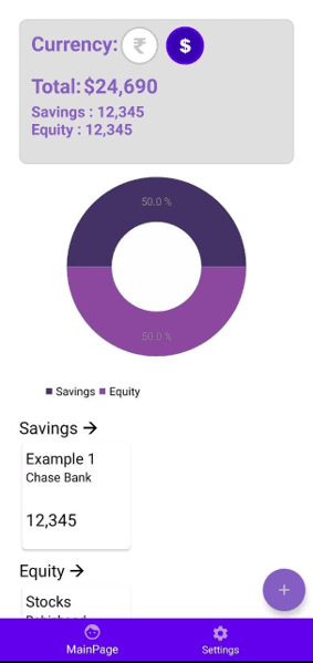 Скриншот 4 — Plutus - Investment Tracker