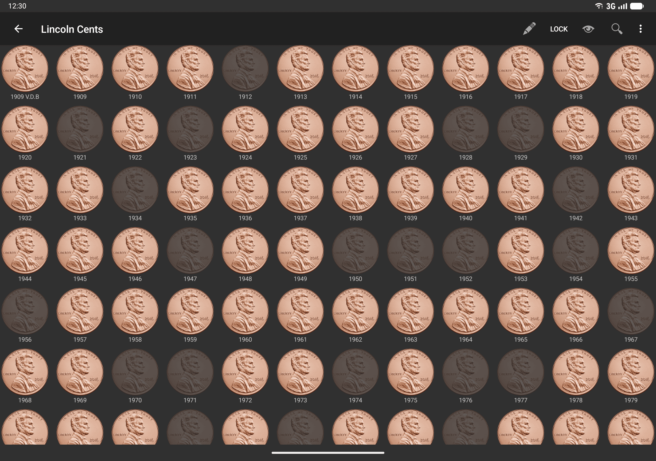 Скриншот 3 — Coin Collection