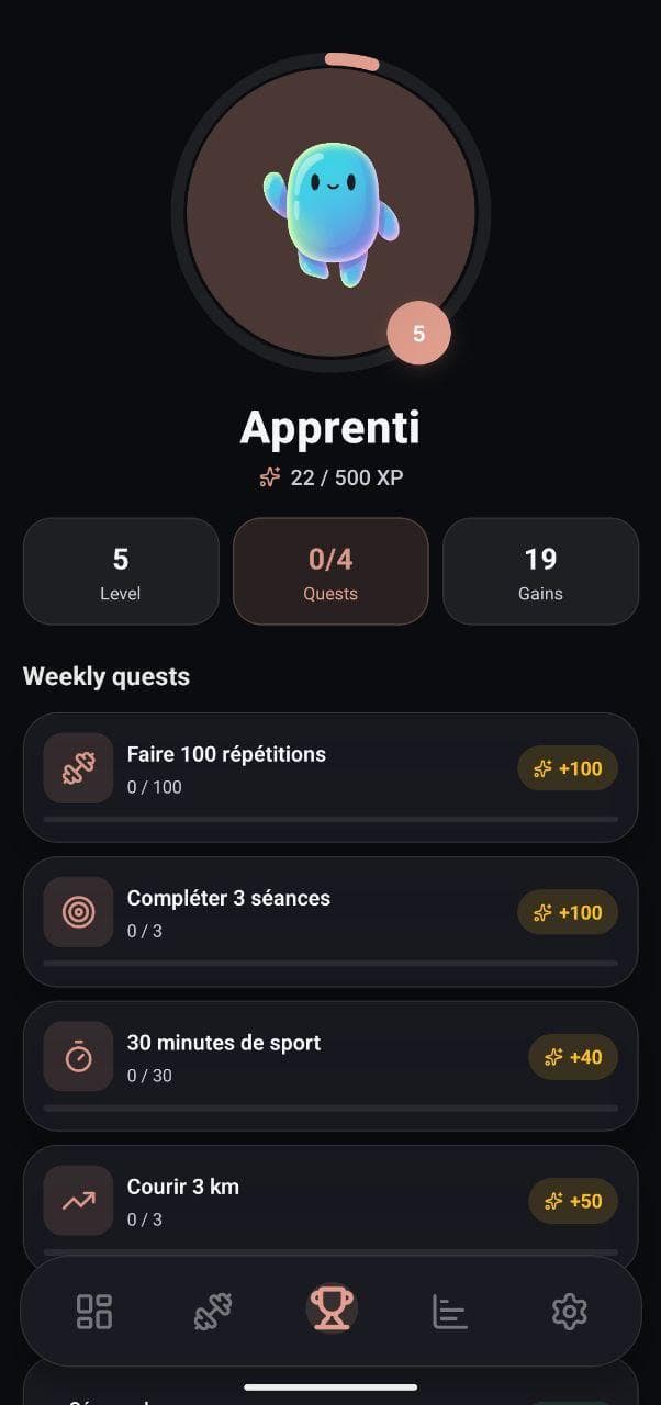 Скриншот 2 — Spix - Privacy Fitness Tracker