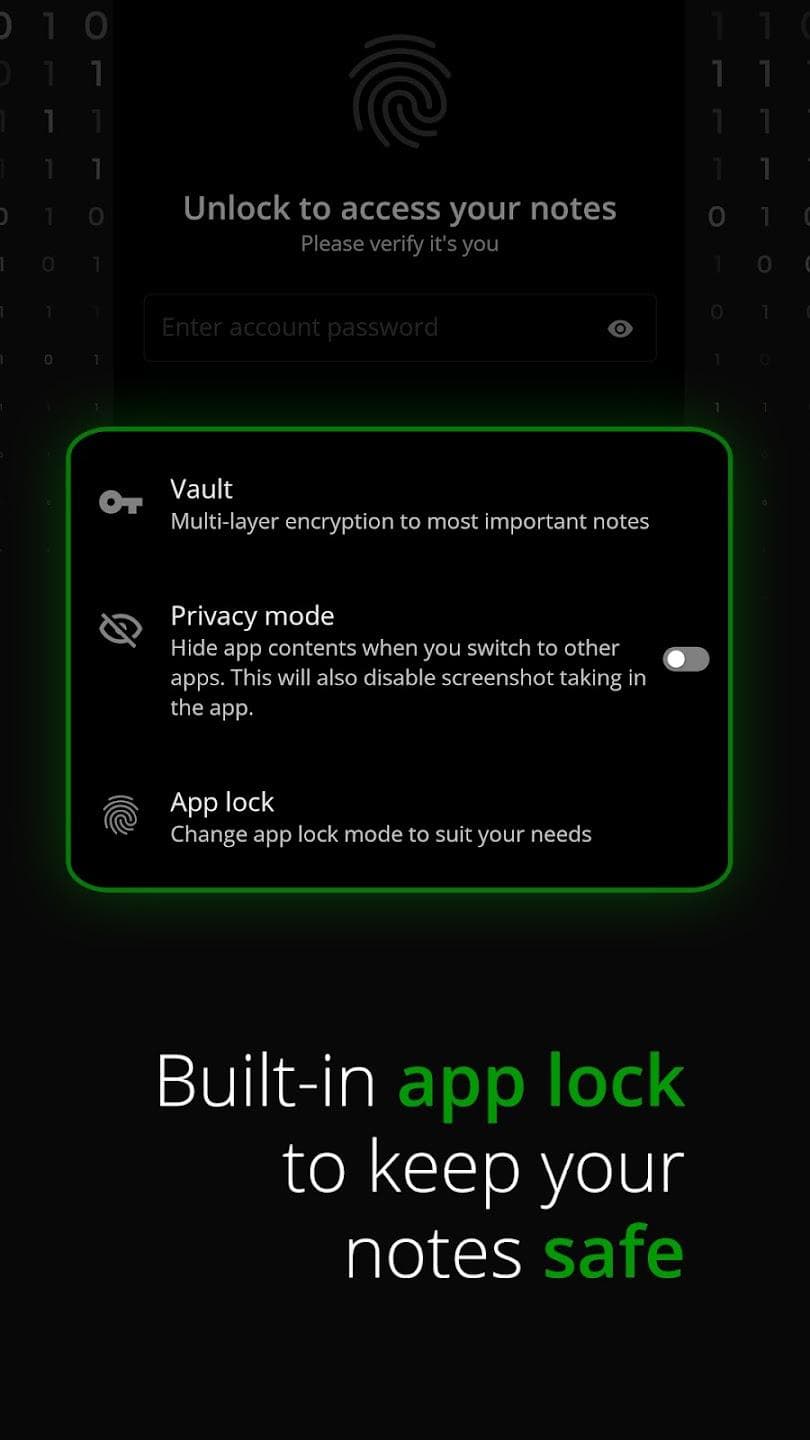 Скриншот 2 — Notesnook - Private notes app