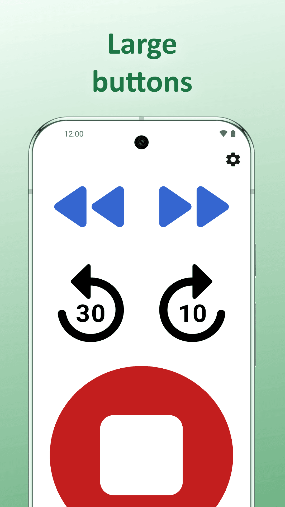 Скриншот 3 — Homer Audio Player for Seniors