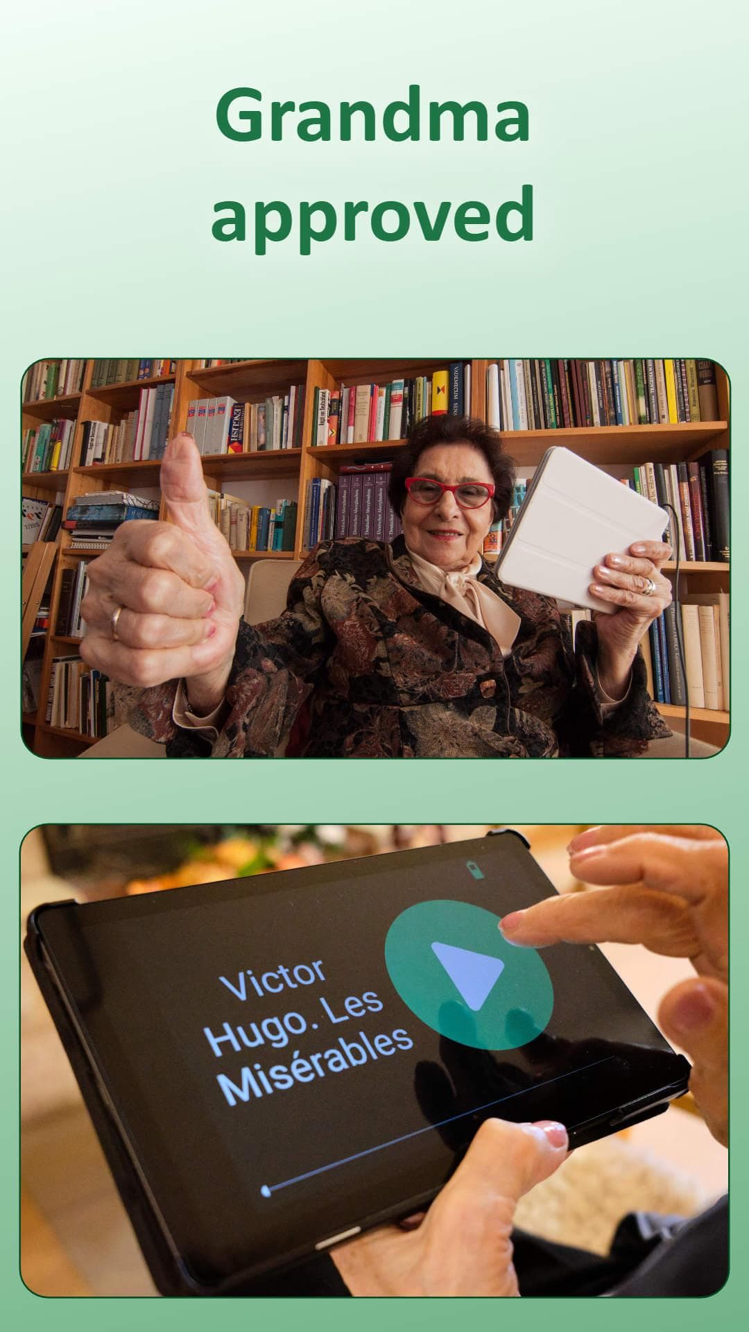Скриншот 6 — Homer Audio Player for Seniors