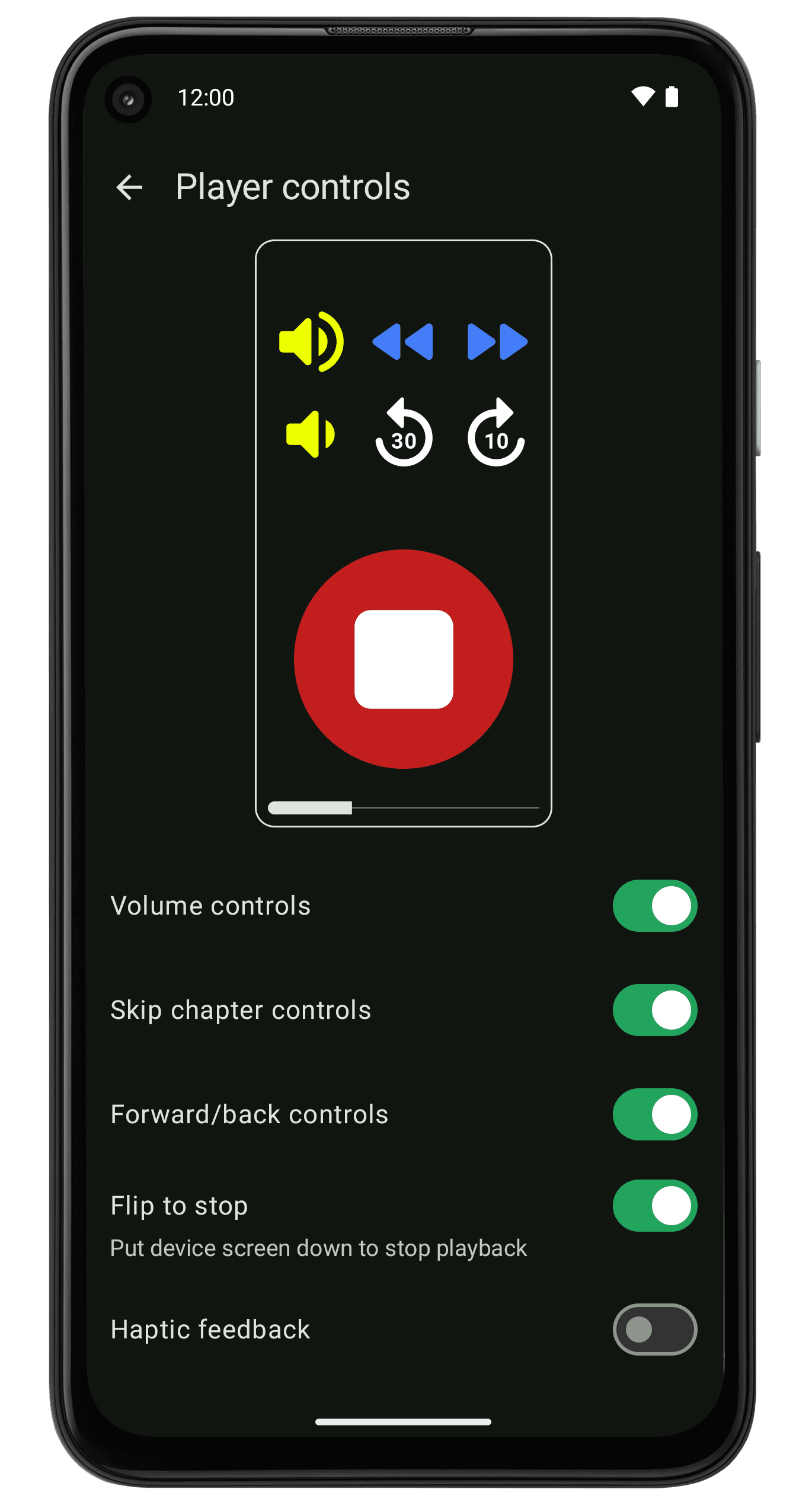 Скриншот 7 — Homer Audio Player for Seniors