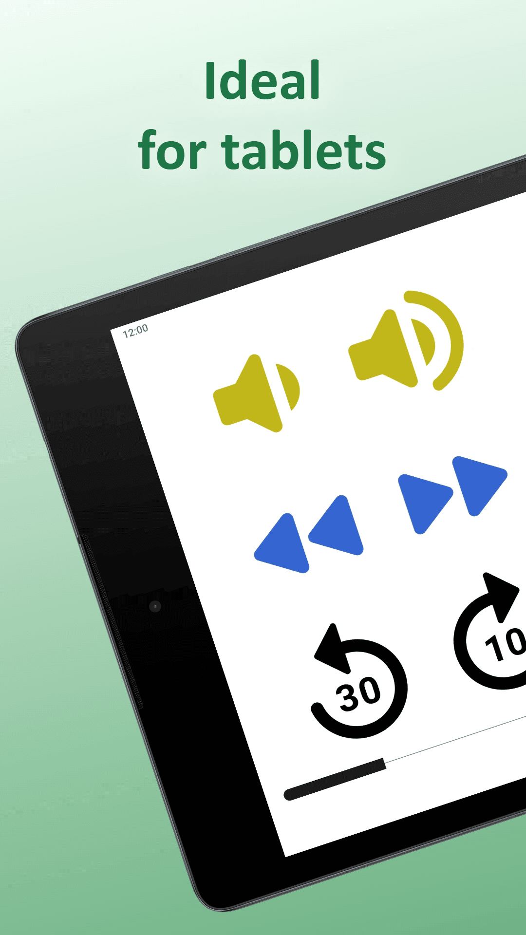 Скриншот 8 — Homer Audio Player for Seniors