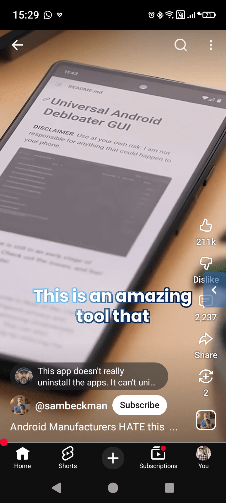 Скриншот 2 — Subtitle Blocker