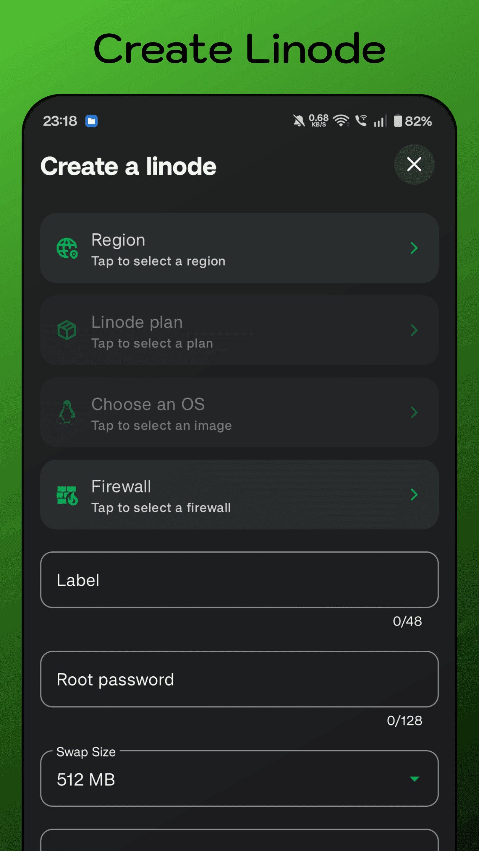 Скриншот 7 — NexNode for Linode Cloud