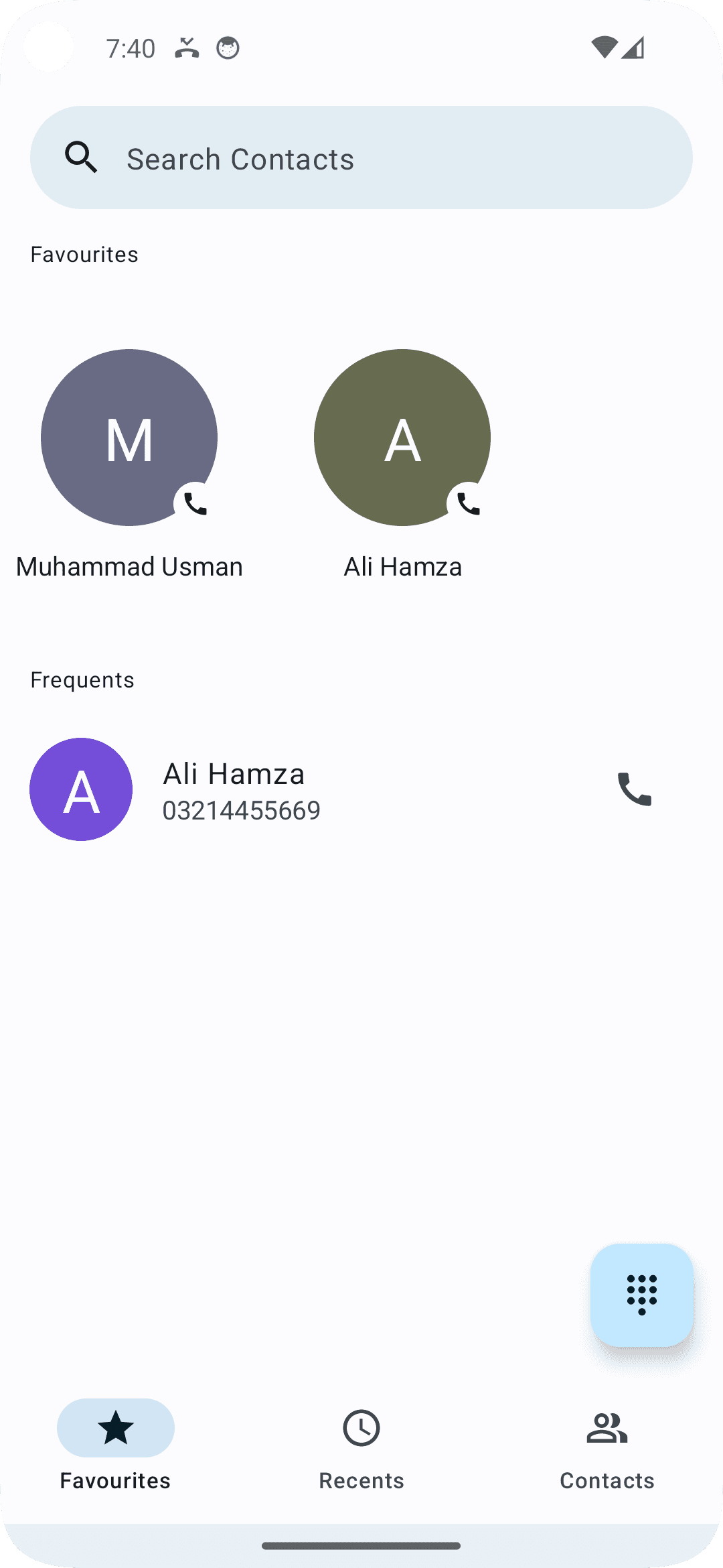 Скриншот 3 — Amadz - Calling App