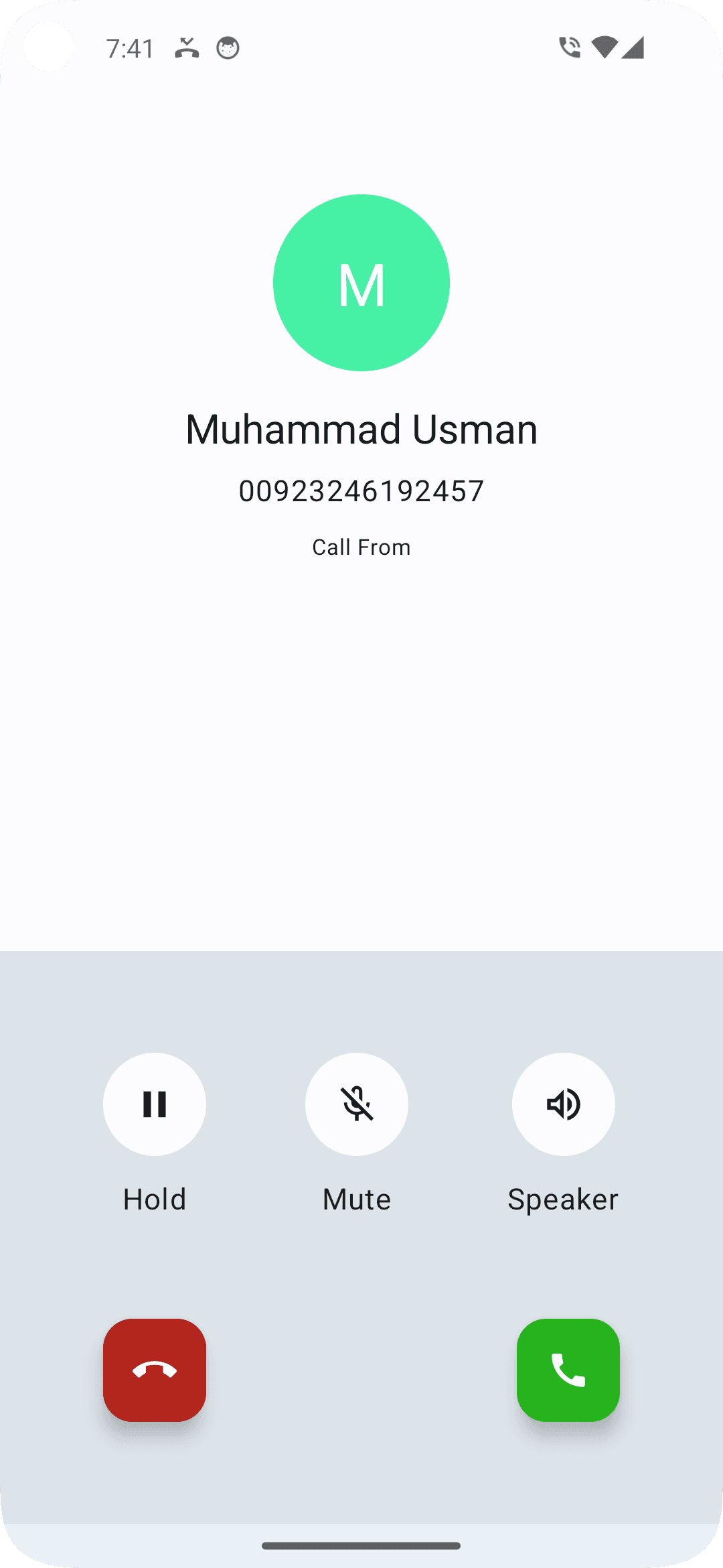 Скриншот 4 — Amadz - Calling App