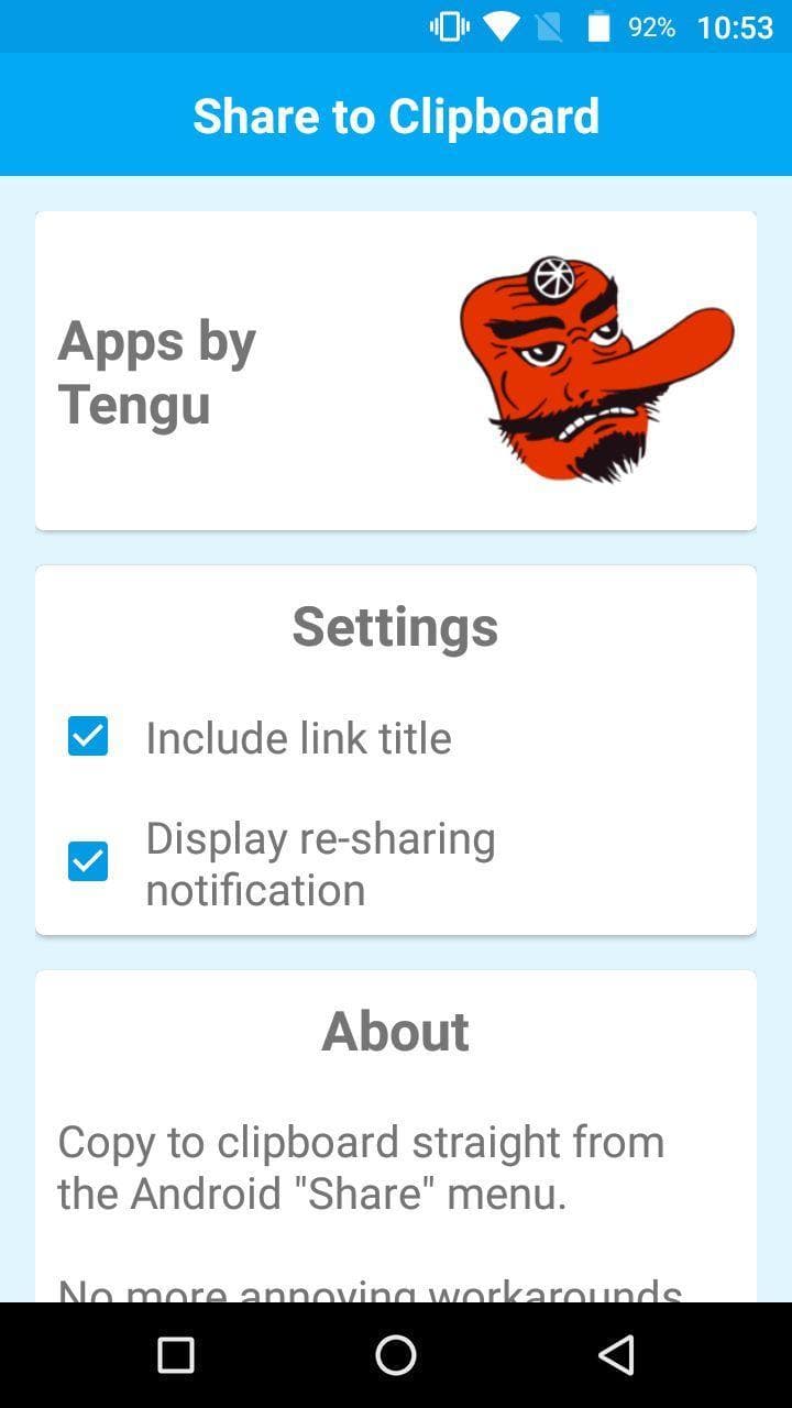 Скриншот 4 — Share to Clipboard