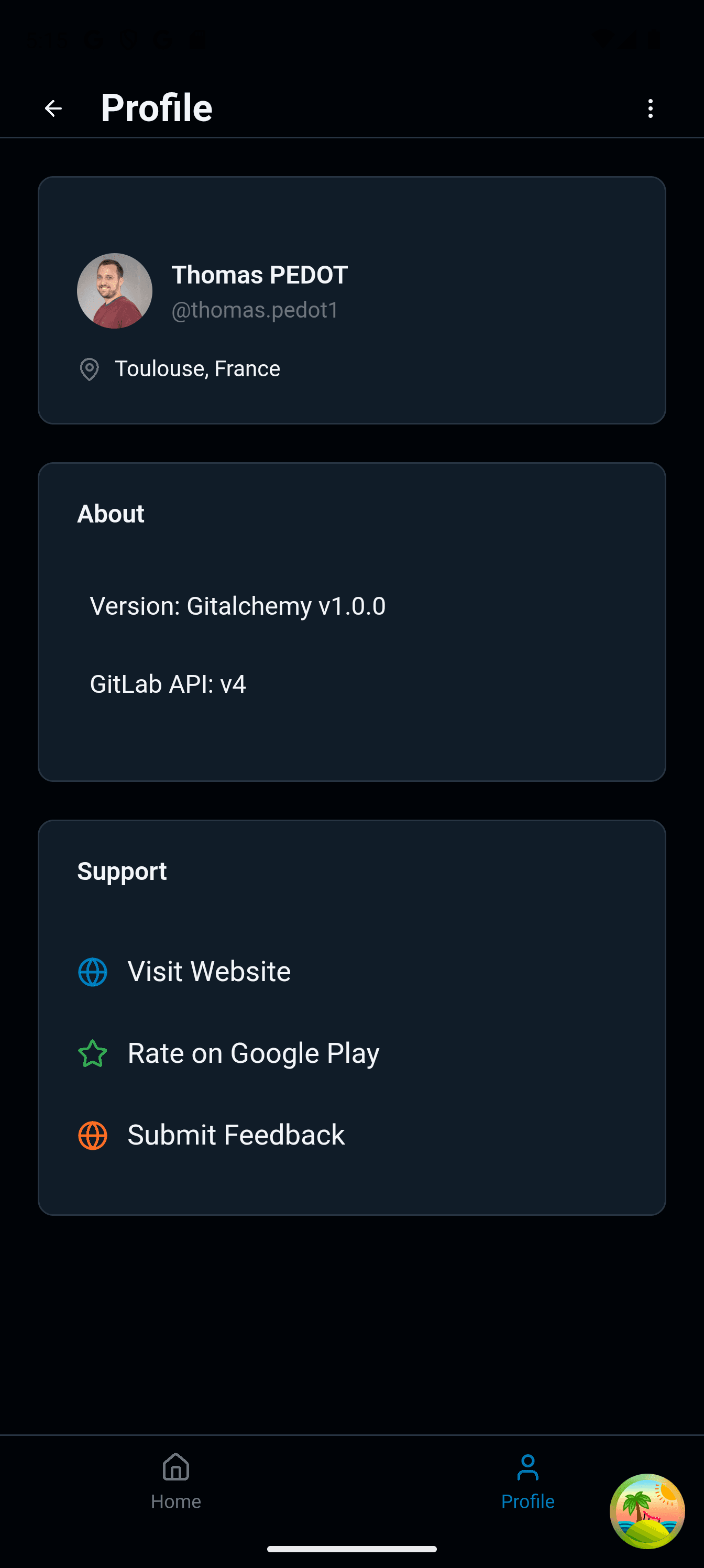 Скриншот 6 — Gitalchemy