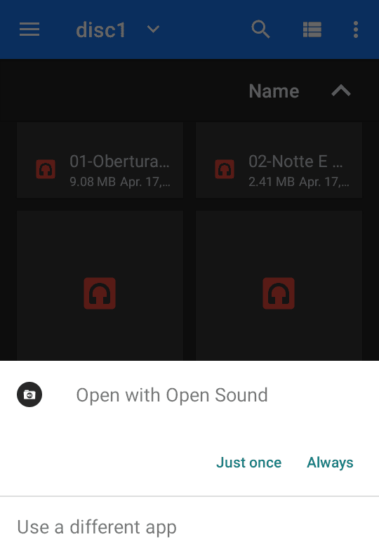 Скриншот 1 — OpenSound