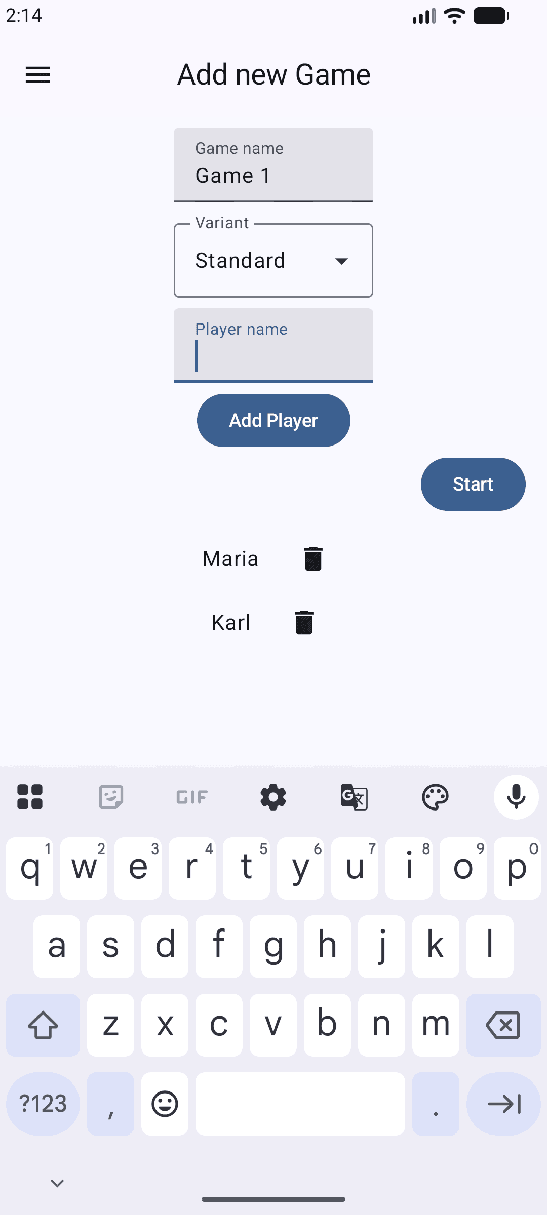 Скриншот 1 — Phase10Counter