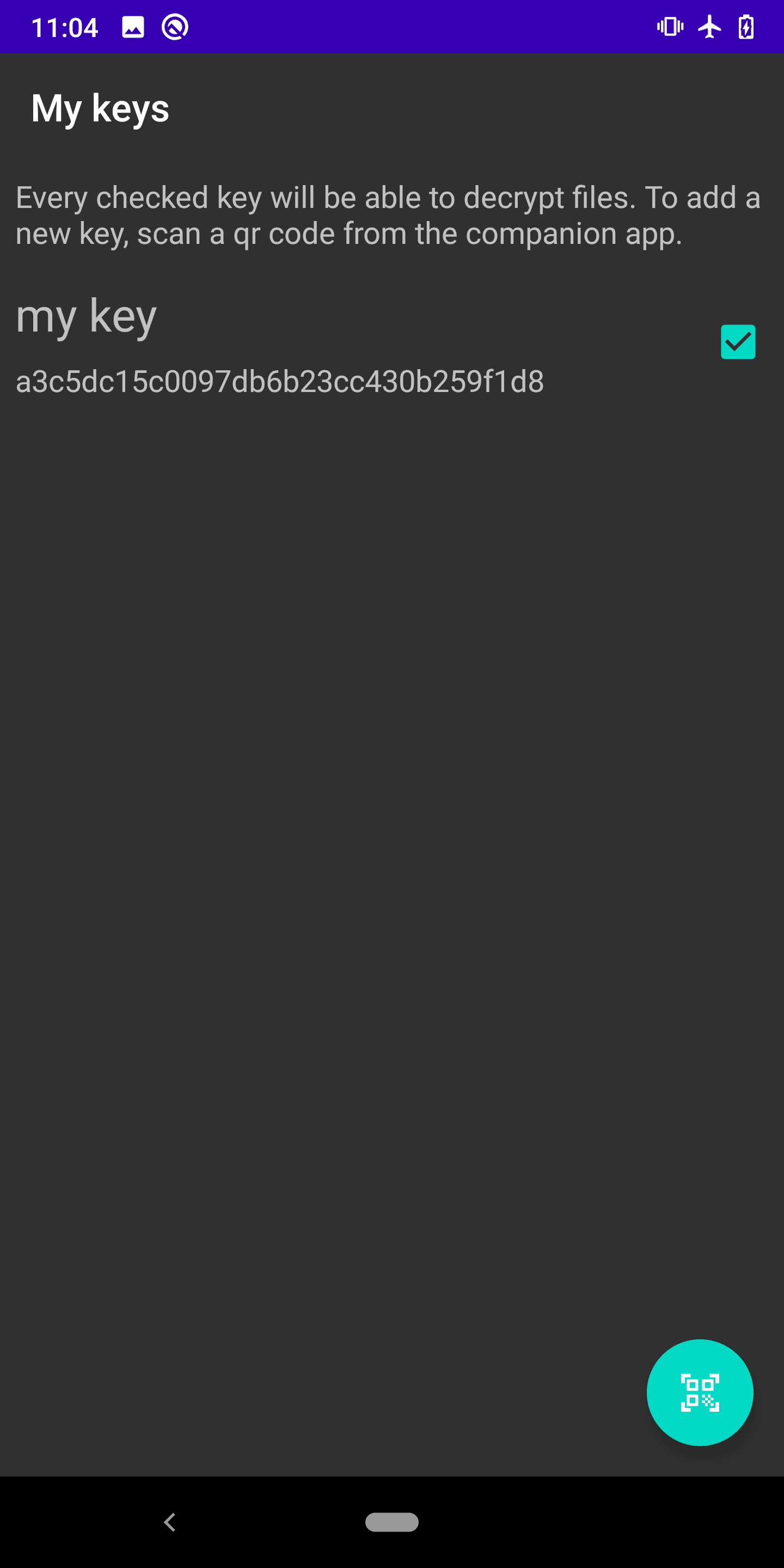 Скриншот 5 — Cryptocam - encrypting camera app