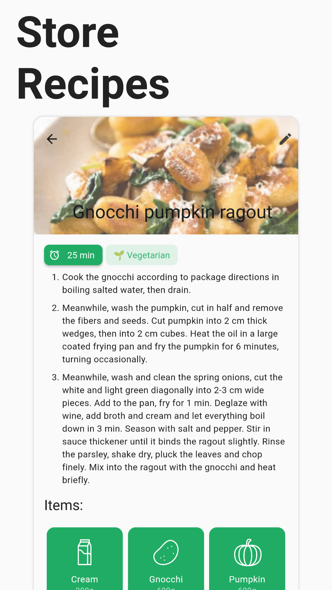 Скриншот 5 — KitchenOwl