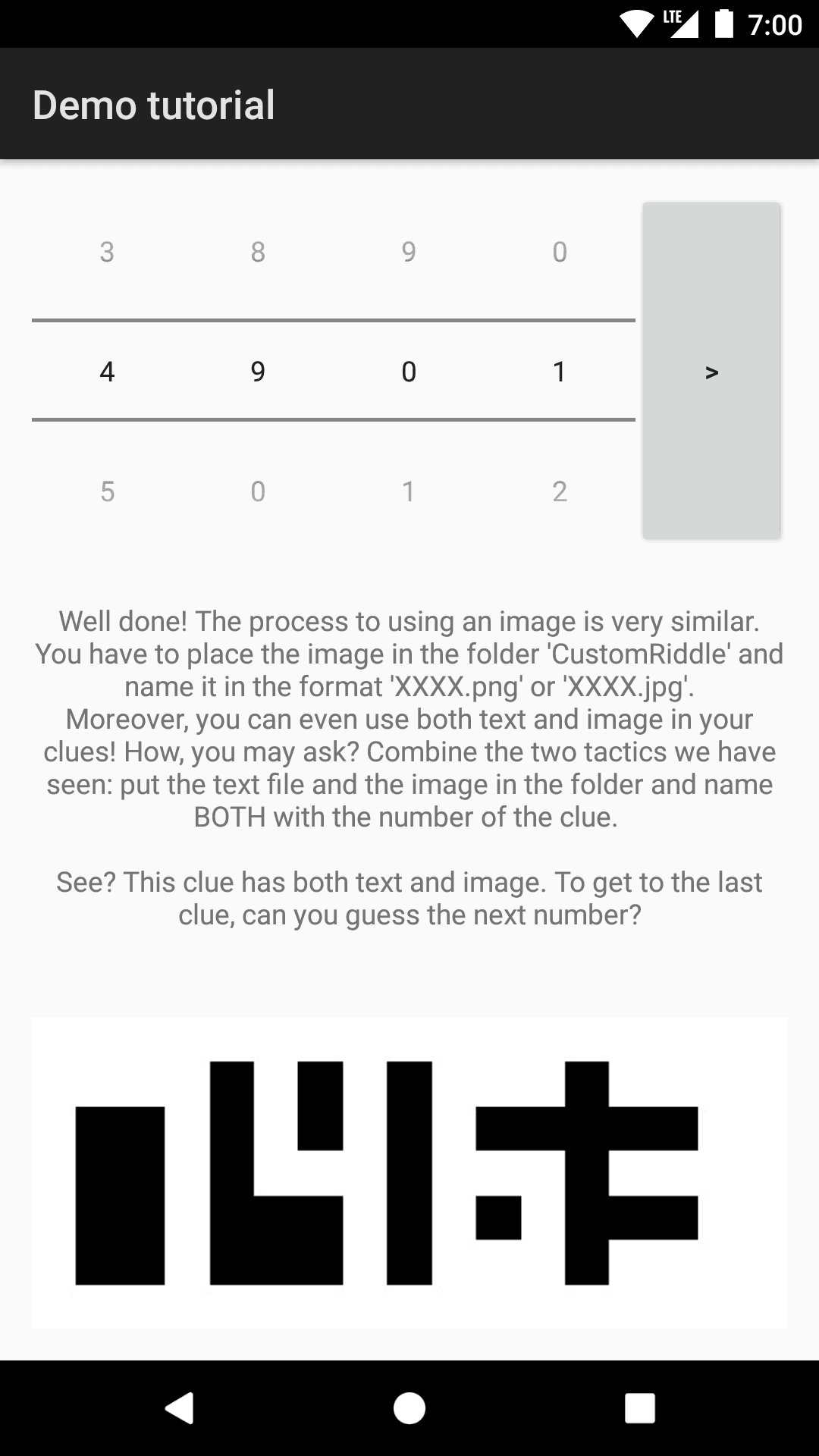 Скриншот 3 — Custom Riddle Generator [small, no ads]