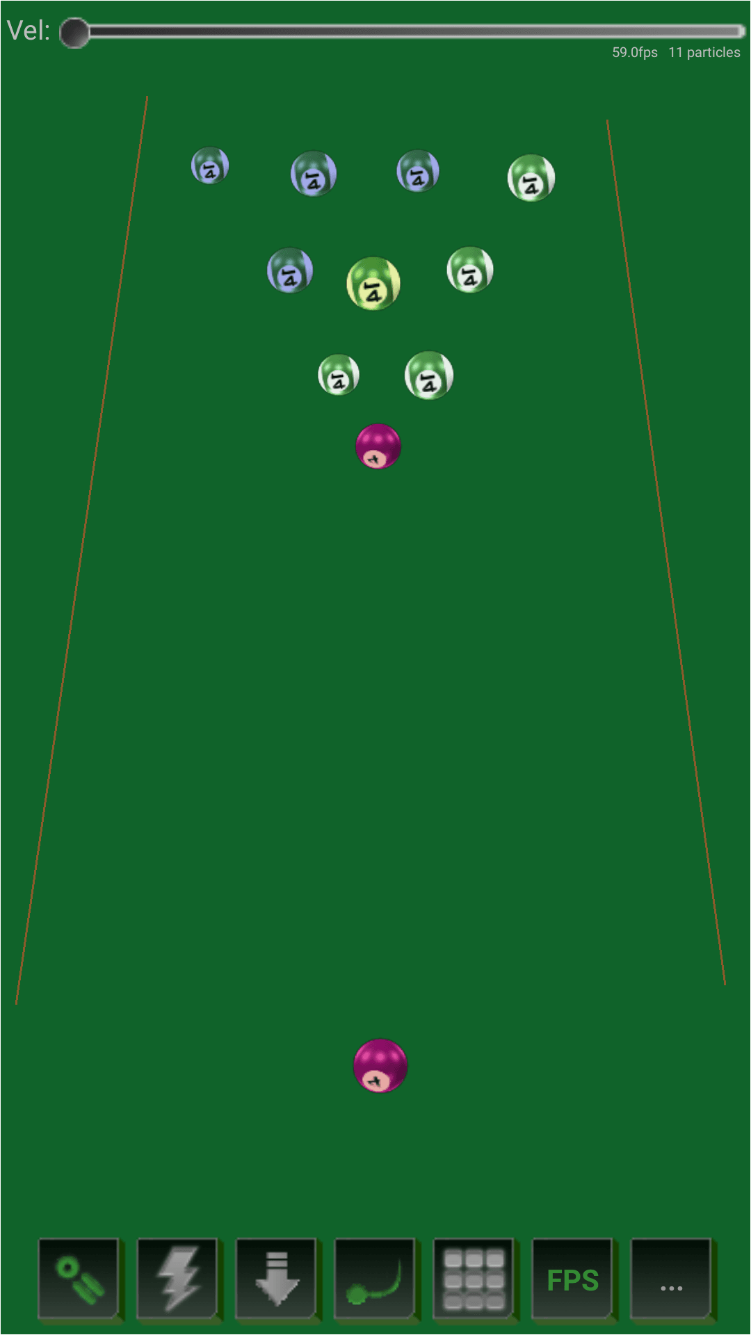 Скриншот 5 — Particle Physics Simulator