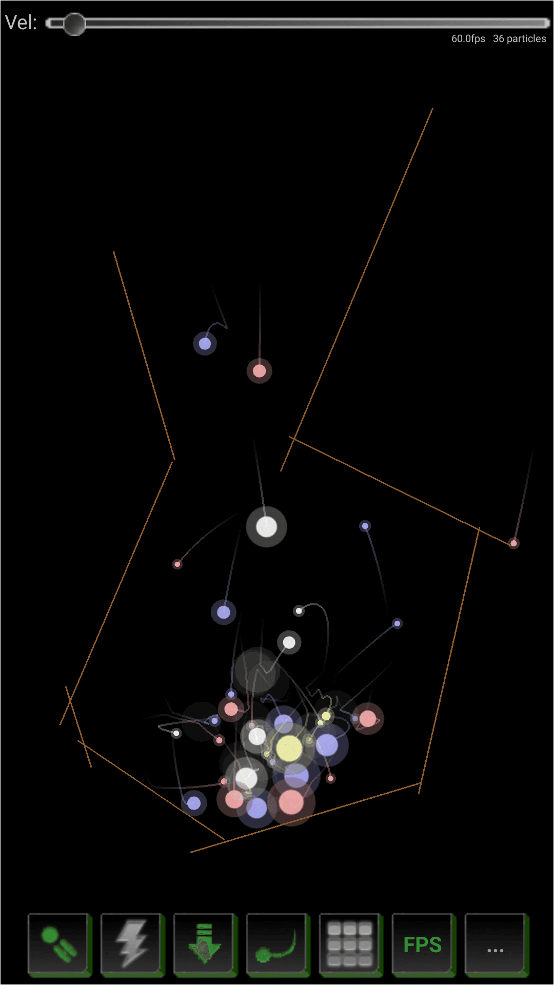 Скриншот 8 — Particle Physics Simulator